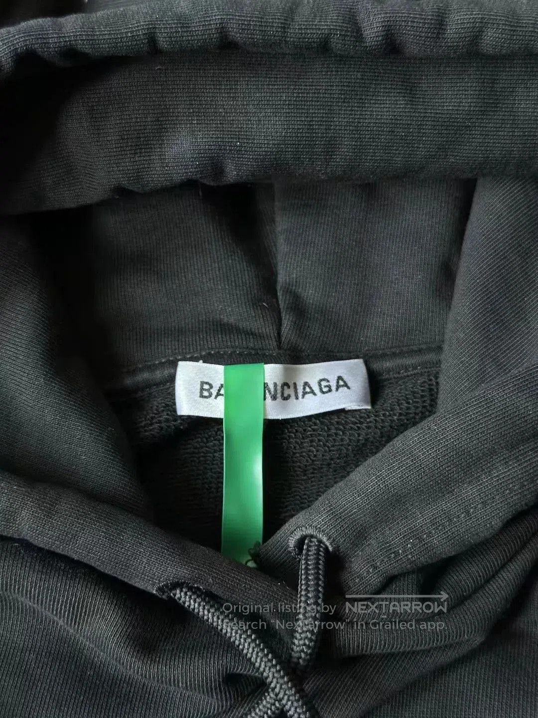 Balenciaga Balenciaga Black Cola Hoodie. Size US S / EU 44-46 / 1 - 3 Thumbnail