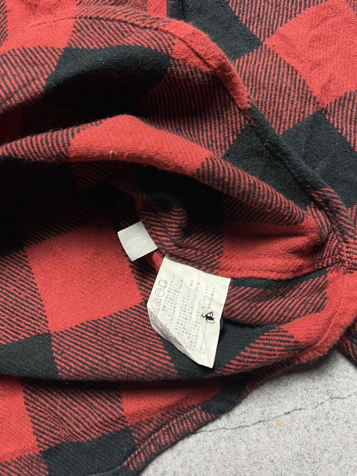 Flannel Vintage Retro Red Paid Cotton Flannel Y2K Button Up Shirt Size US XL / EU 56 / 4 - 5 Thumbnail