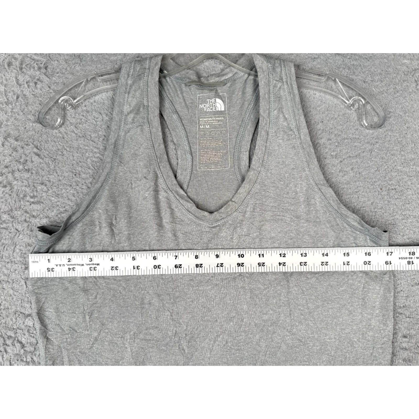 The North Face The North Face Shirt Women M Gray Tank Sleeveless Scoop Neck Polyester Gym Casual Regular Fit Sports Size M / US 6-8 / IT 42-44 - 7 Thumbnail