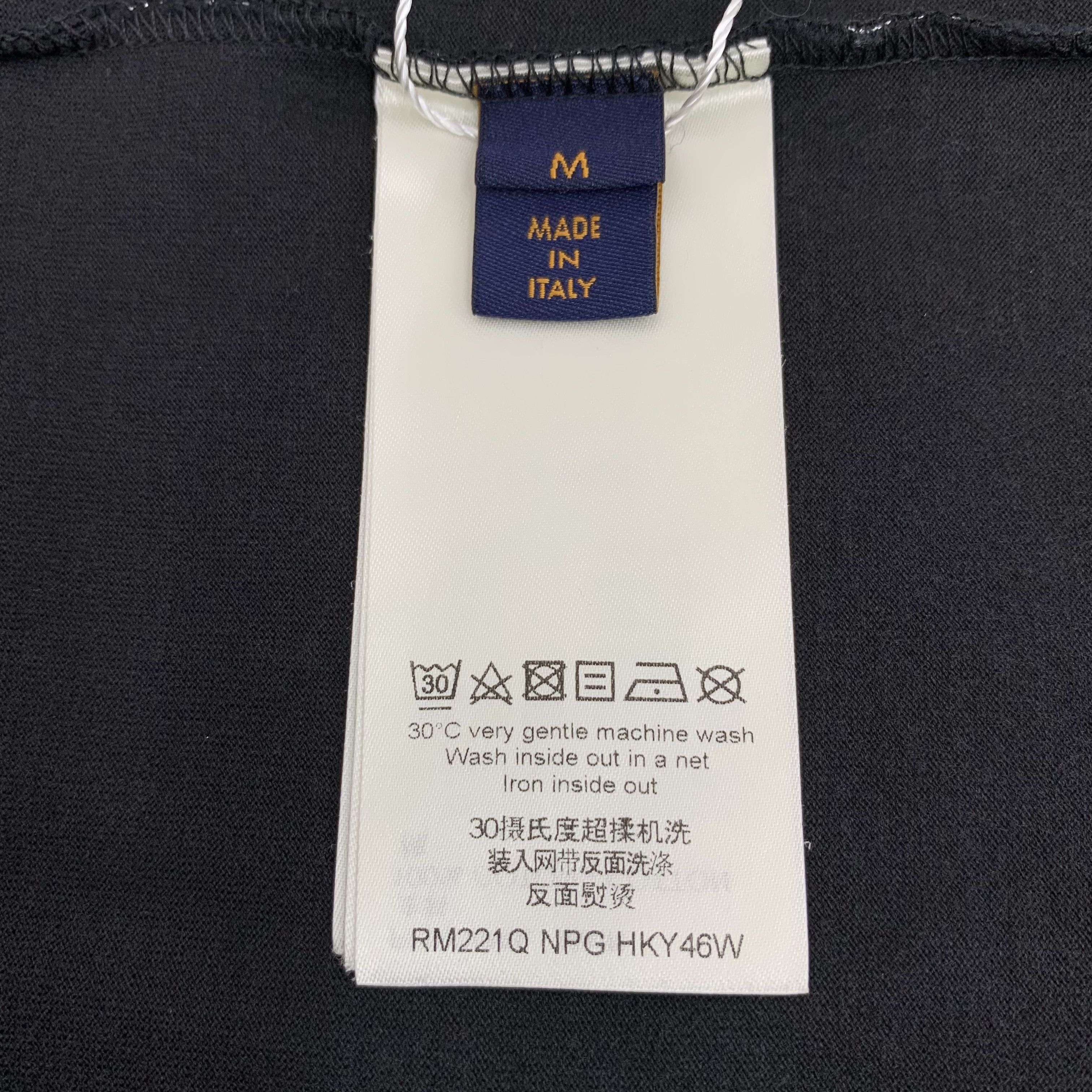 Louis Vuitton Louis Vuitton Tee Monogram Cotton Black (Size M) Size US M / EU 48-50 / 2 - 6 Thumbnail