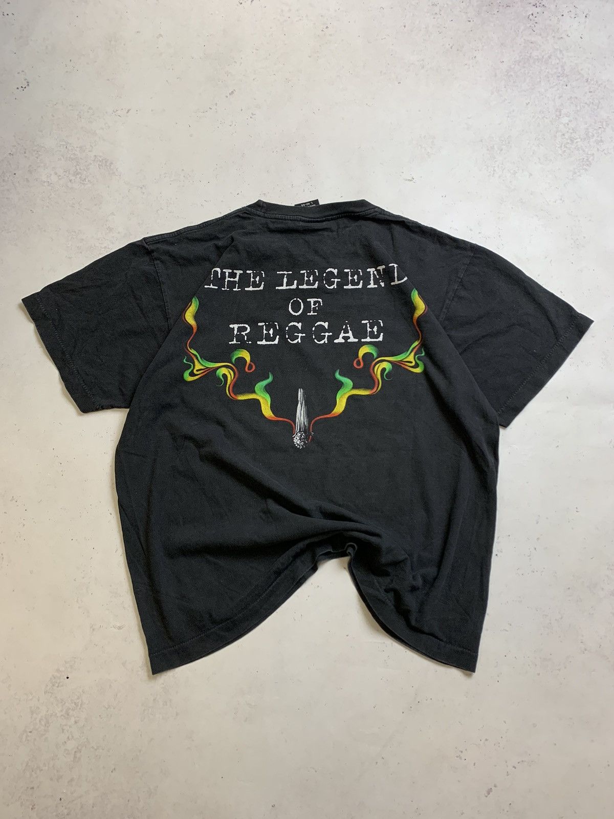 Bob Marley × Vintage Vintage Bob Marley Reggie Legend Promo Tee L Size US L / EU 52-54 / 3 - 5 Thumbnail