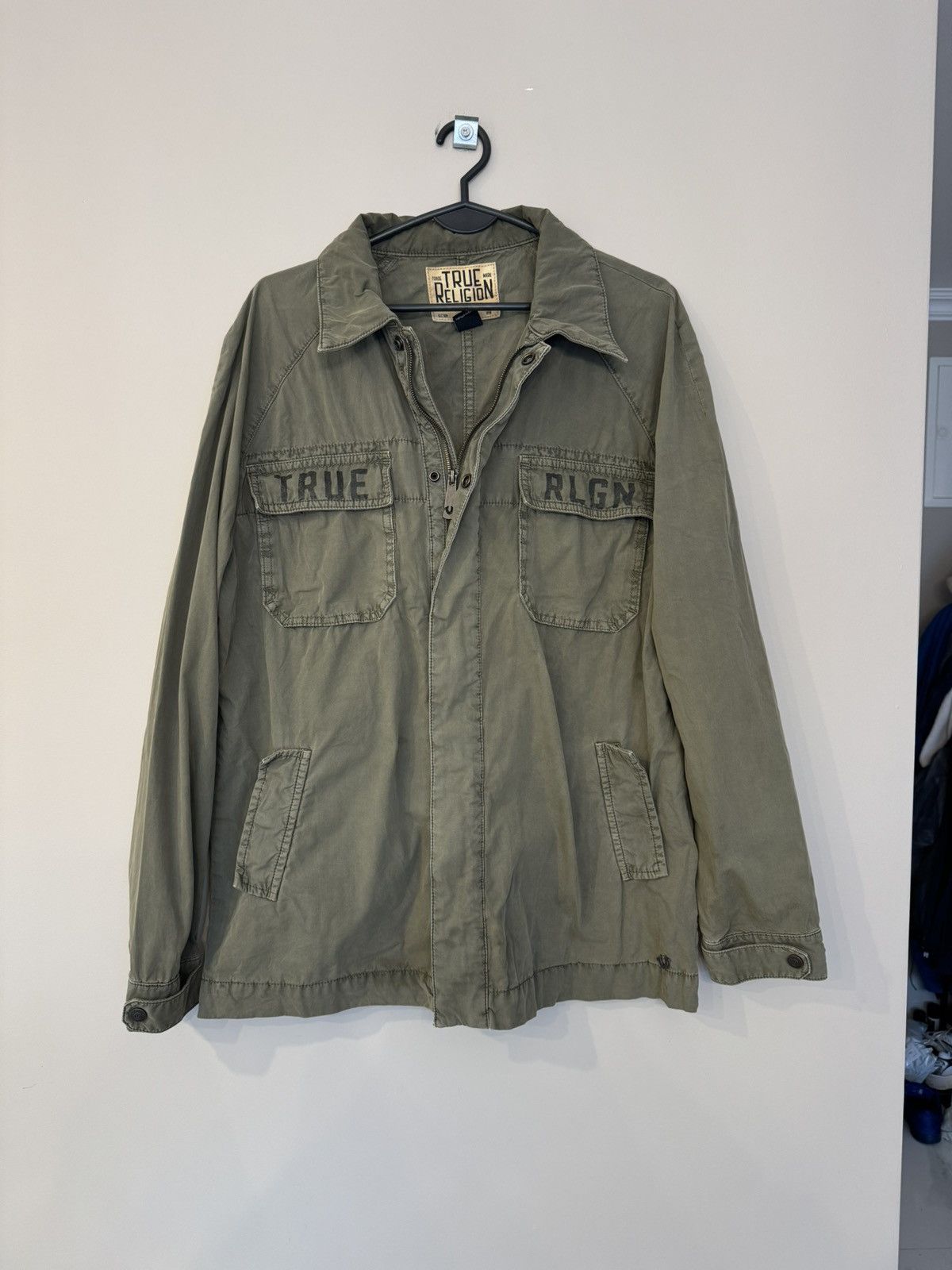 True Religion True Religion overshirt jacket light zip up vintage rare Size US M / EU 48-50 / 2 - 1 Thumbnail
