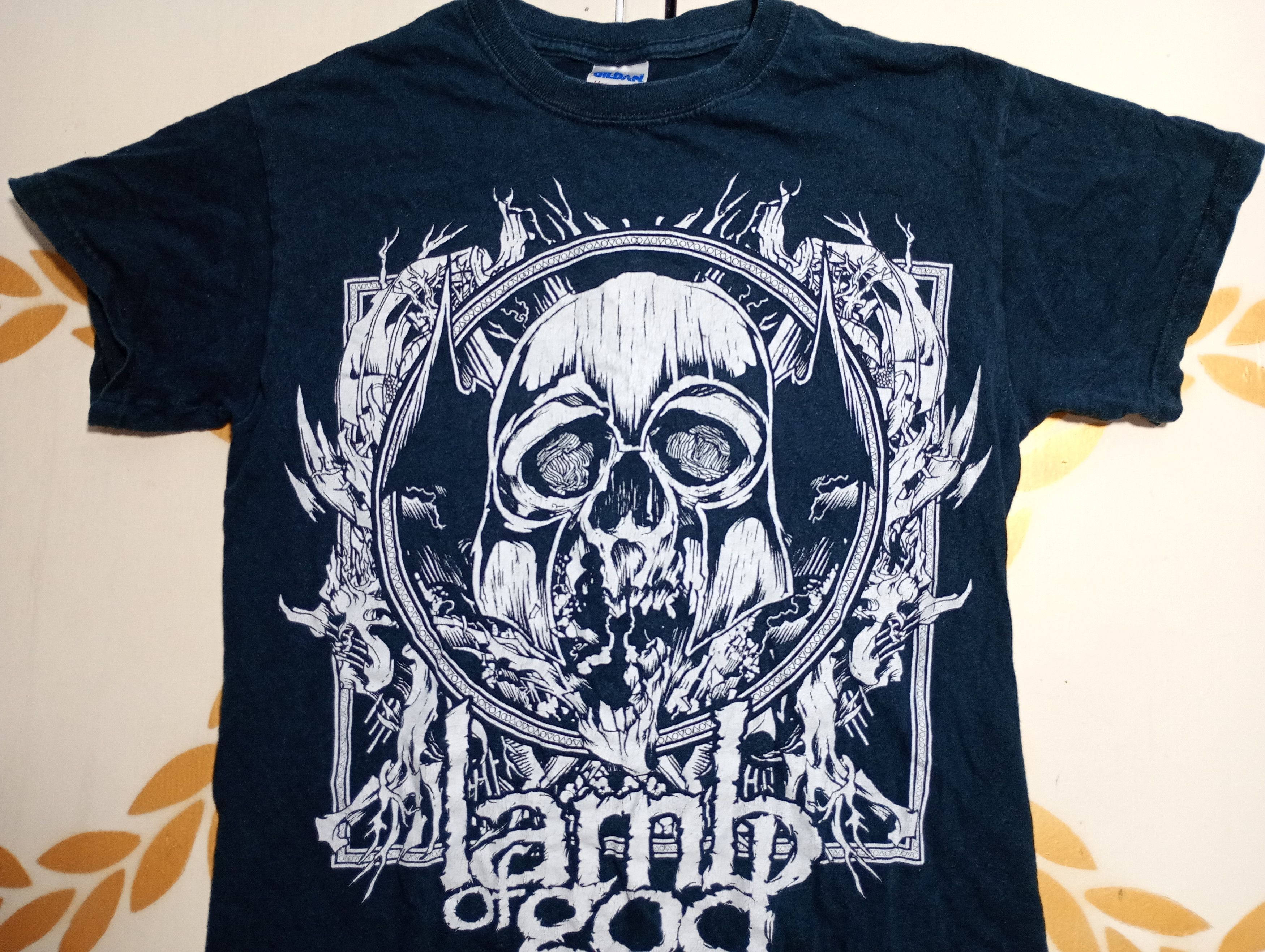 Band Tees Lamb of God Resolution 2012 Gildan T-Shirt Size US S / EU 44-46 / 1 - 4 Thumbnail