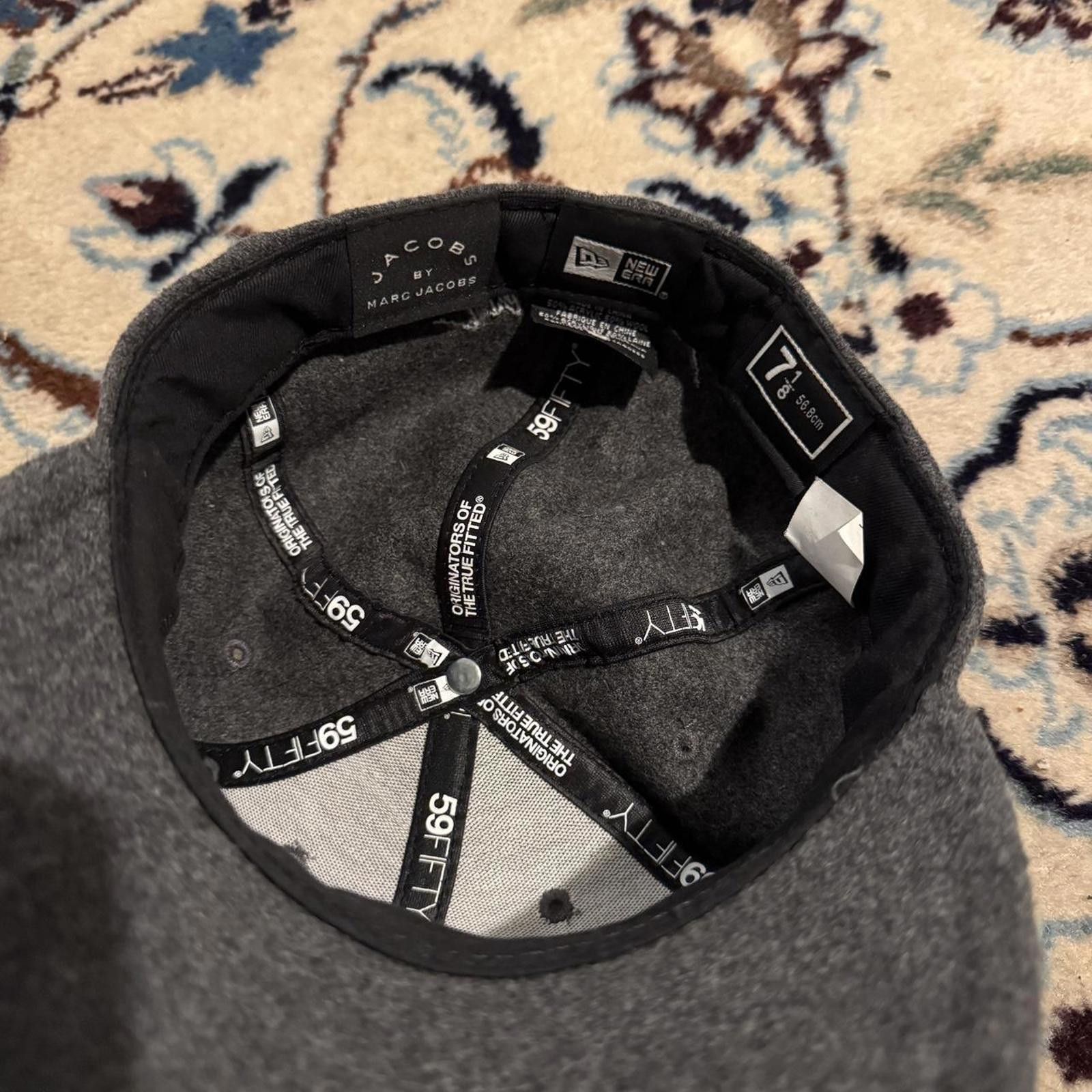 New Era Grey New Era x Marc Jacobs New York fitted hat Size ONE SIZE - 4 Thumbnail