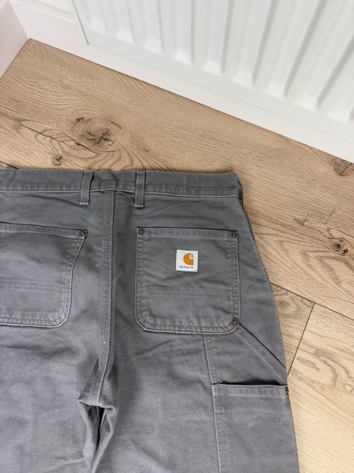 Carhartt Vintage Grey Carhartt Double Knee Jeans Size US 30 / EU 46 - 9 Thumbnail