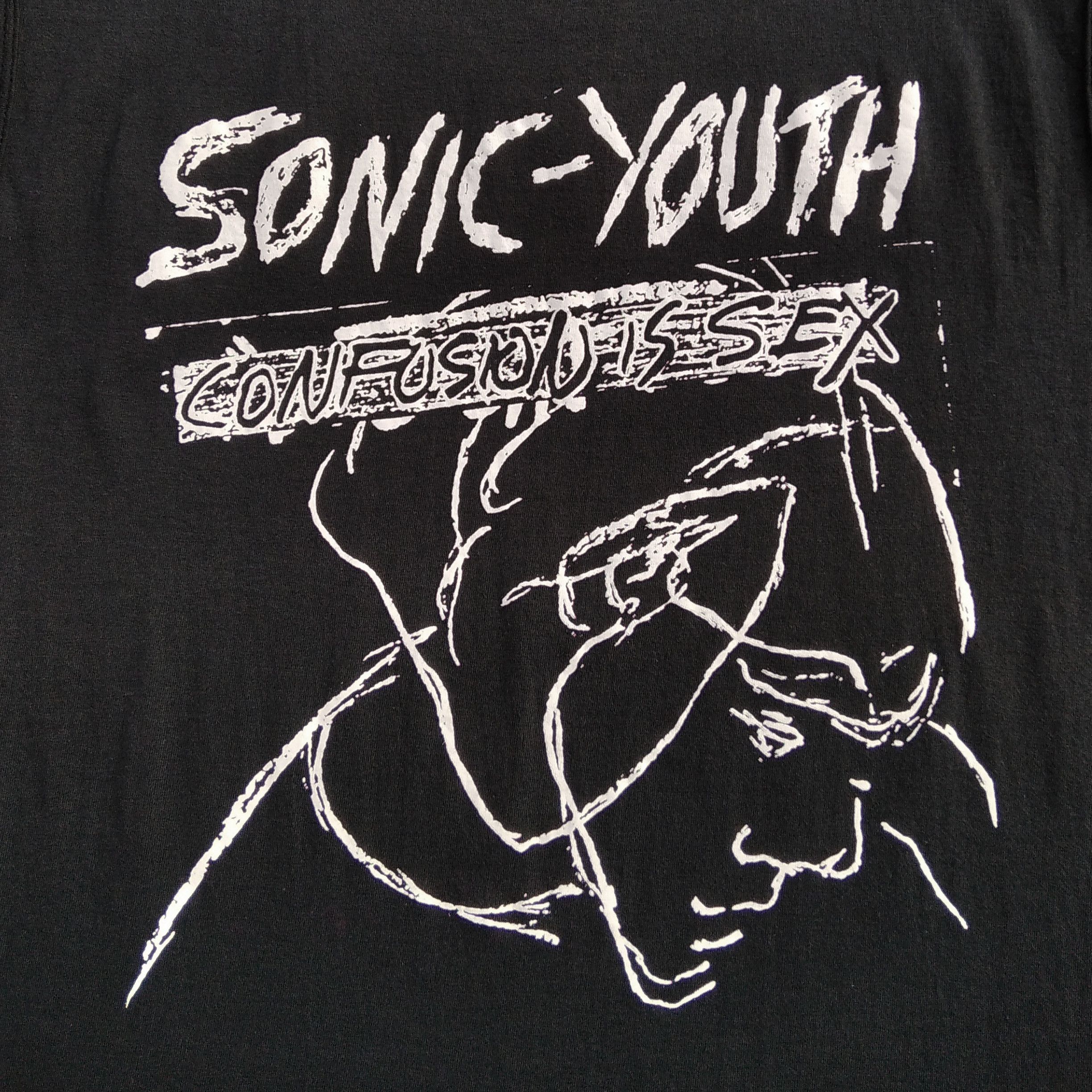 Band Tees Vintage 90's SONIC YOUTH "Confusion Sex" Tanktop Made In USA Size US M / EU 48-50 / 2 - 2 Thumbnail