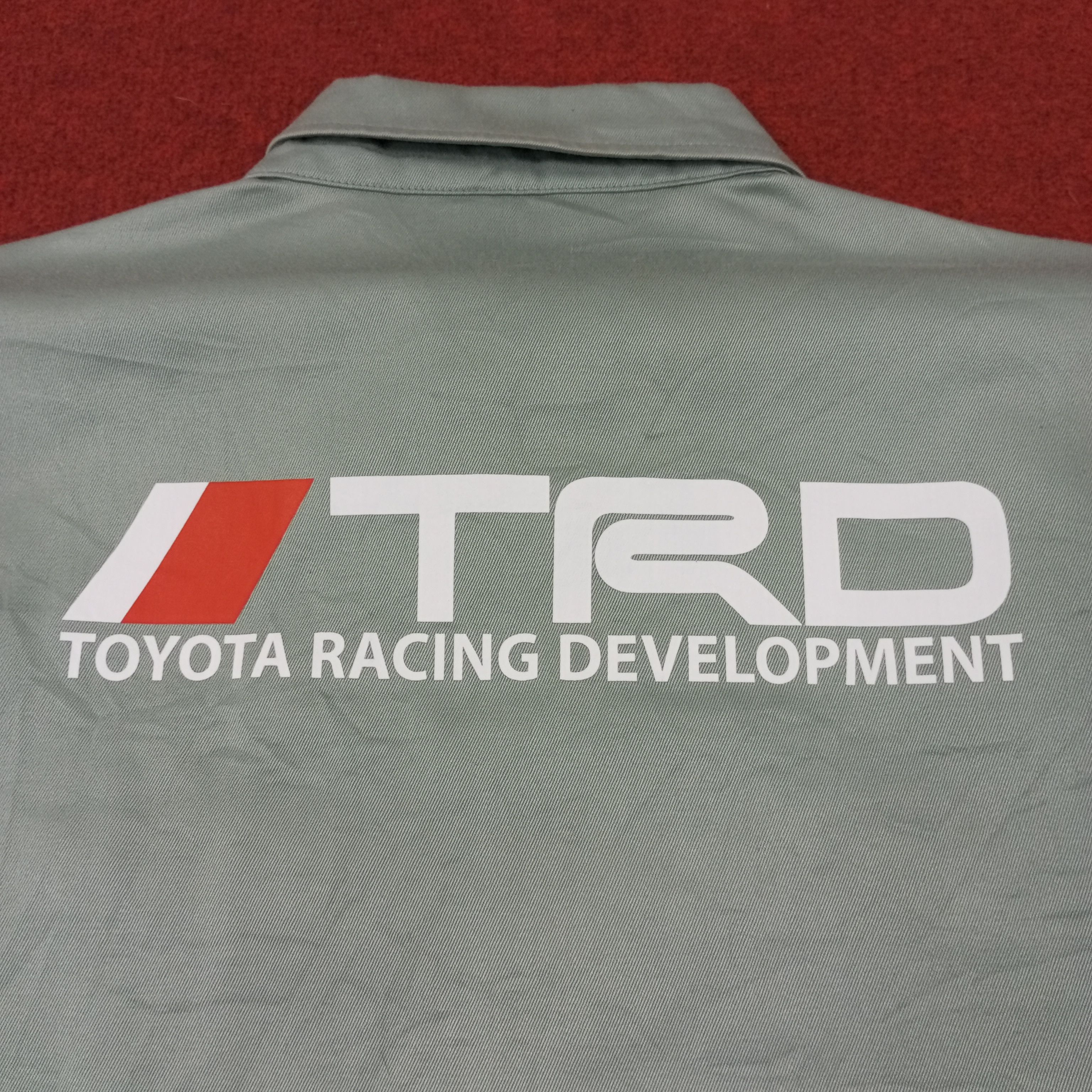 Japanese Brand TRD Toyota Racing Development Motorsports Custom Art Jacket Size US M / EU 48-50 / 2 - 2 Thumbnail