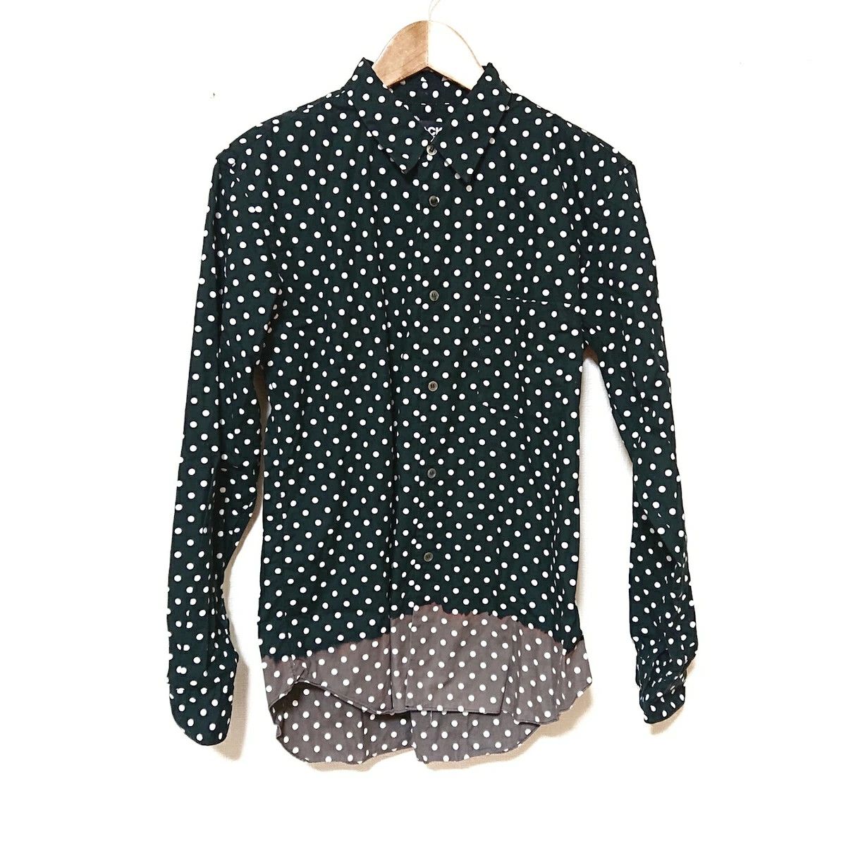 Comme des Garcons Black Shirt long sleeve polka dot pattern cotton Multicolor Size US L / EU 52-54 / 3 - 1 Thumbnail