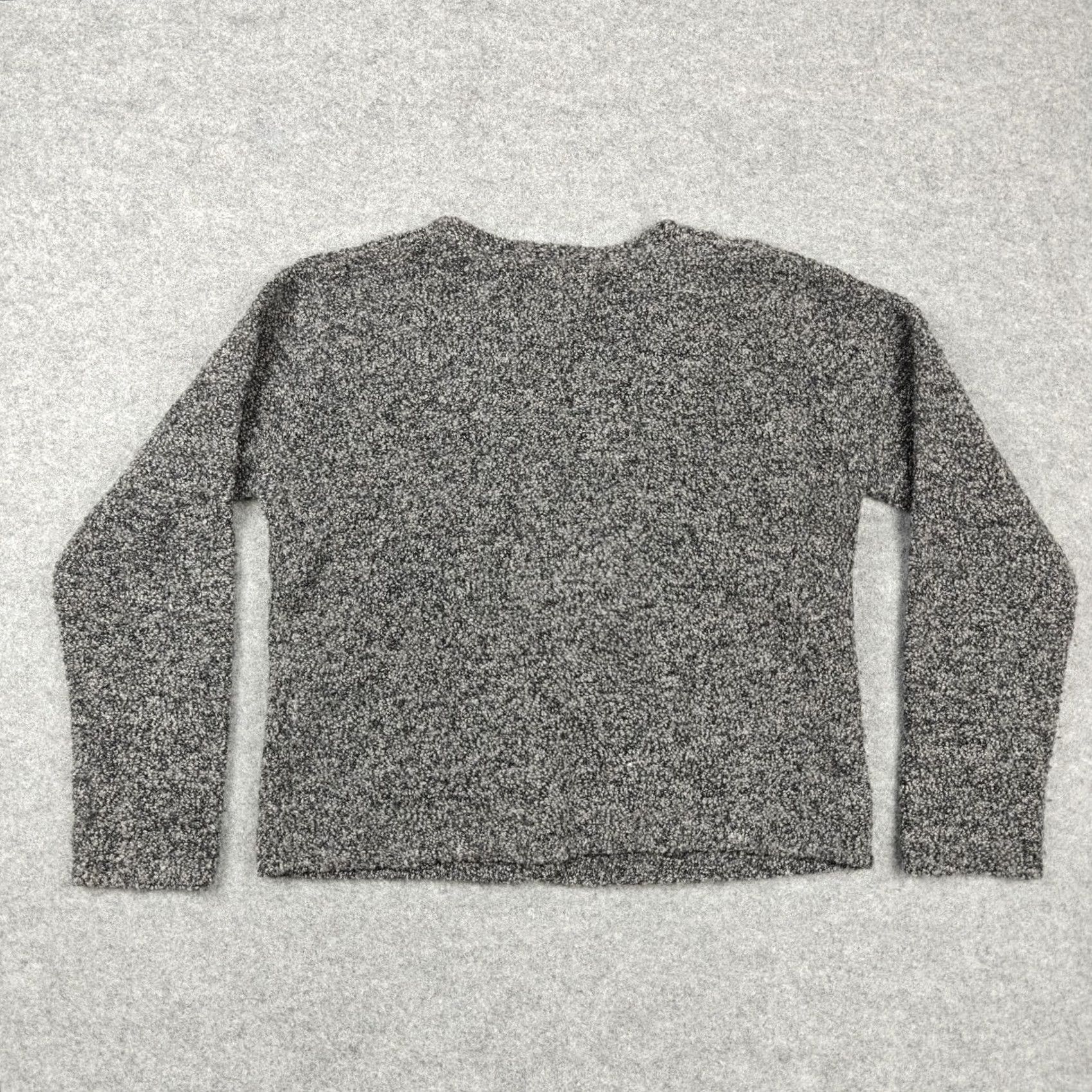 Eileen Fisher Eileen Fisher Cardigan Womens XS Gray Merino Wool V Neck Button Knit Chunky Size XS / US 0-2 / IT 36-38 - 5 Thumbnail