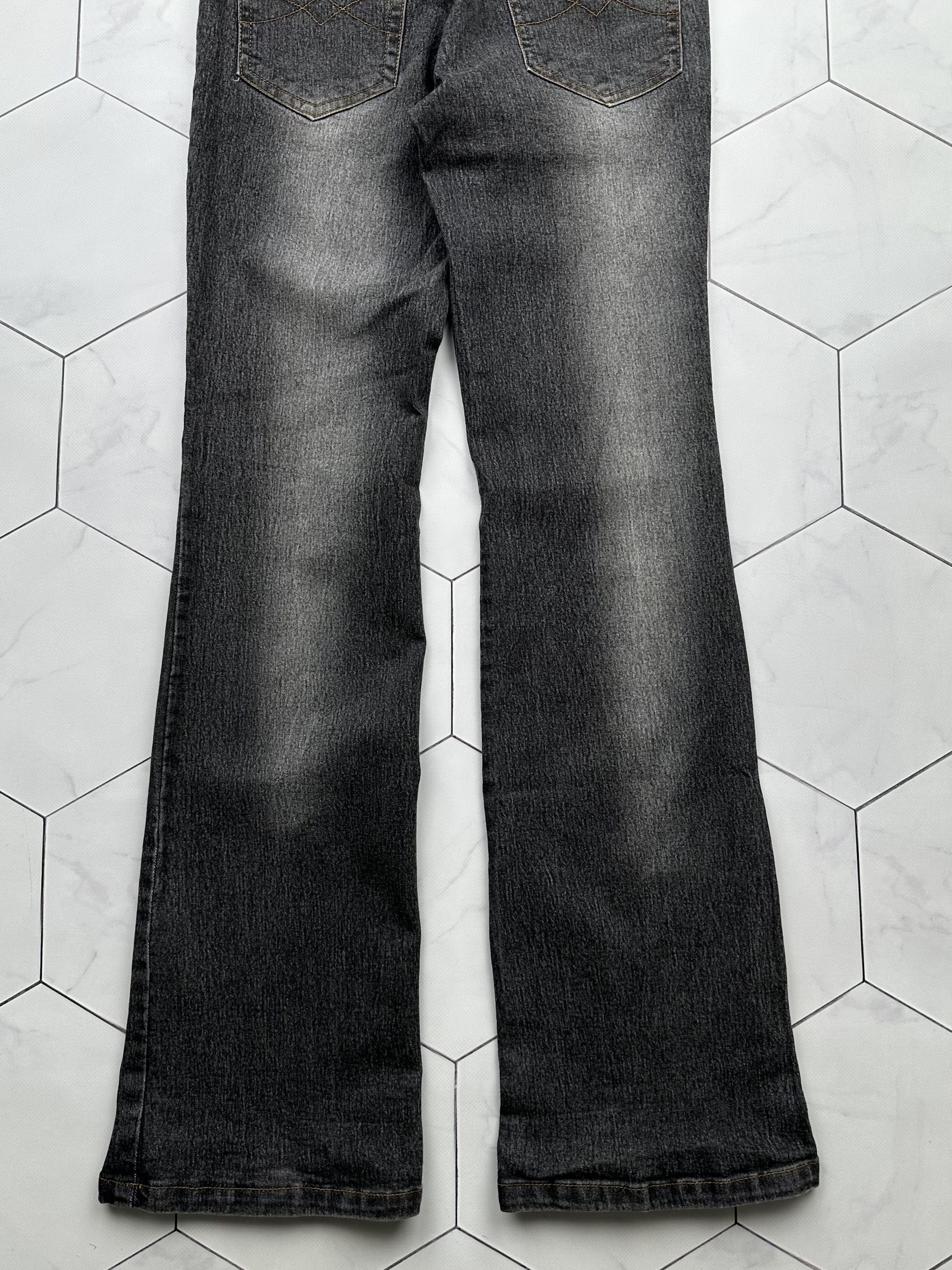 Japanese Brand Vintage Faded Flare Jeans(E2)(B8) Size 26" / US 2 / IT 38 - 6 Thumbnail