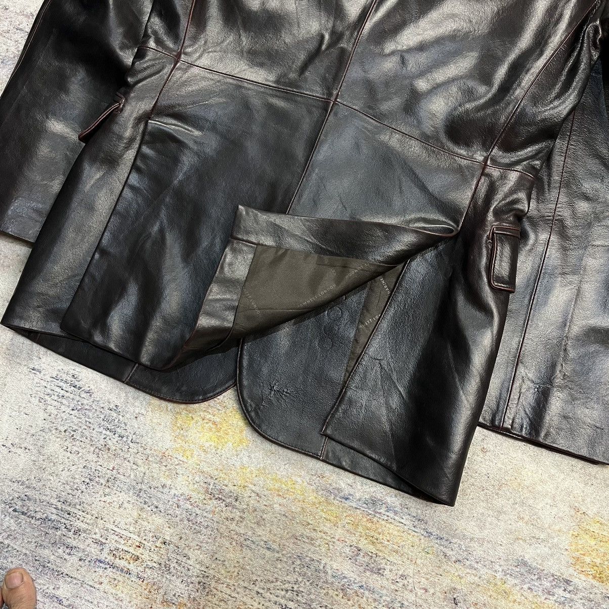 ジャケット・アウター KATHARINE HAMNETT LONDON custom leather Vintage Katharine Hamnett London Jacket L Size Black Colour - Etsy