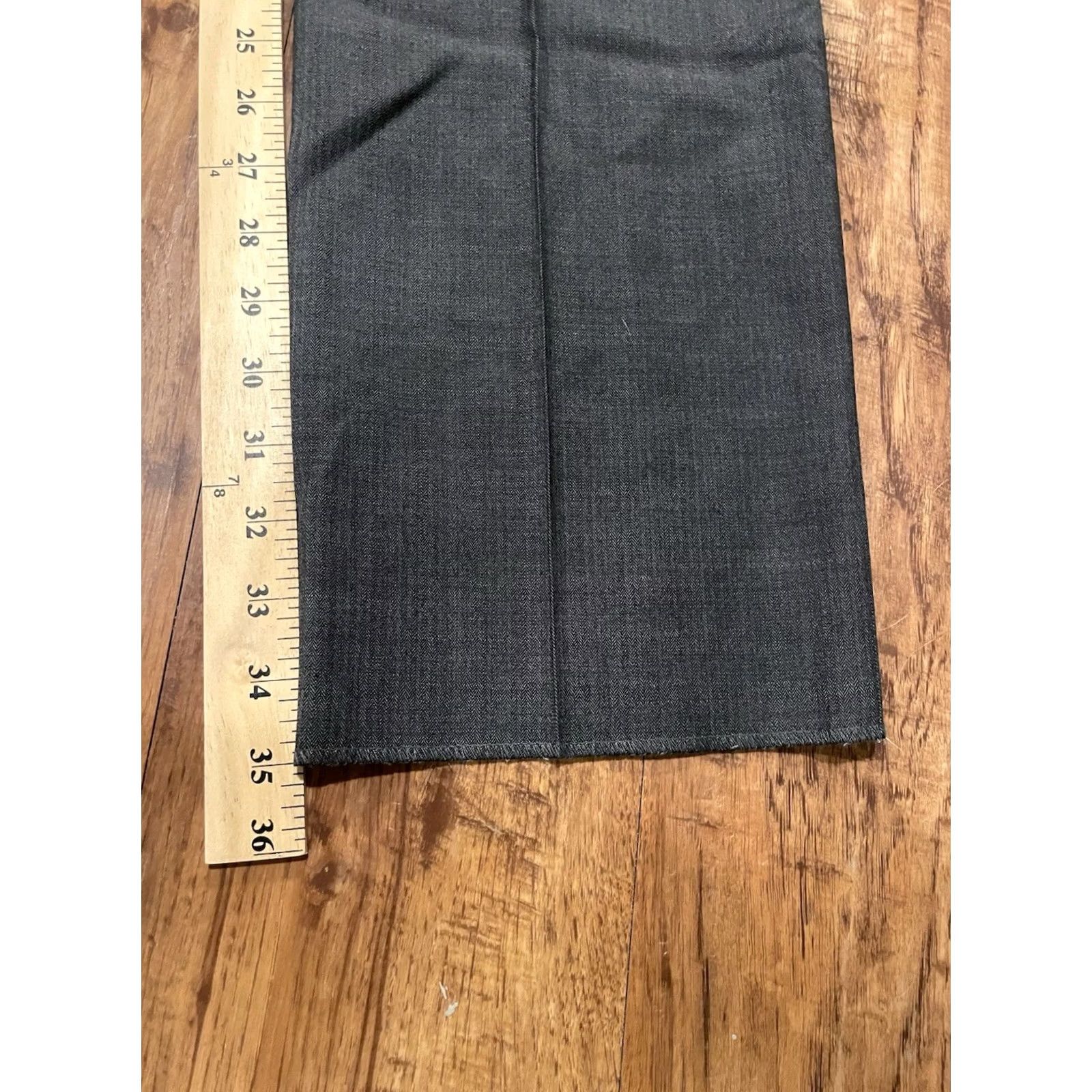 Kenneth Cole Kenneth Cole Awearness Stretch Fit Pants Mens 32 Gray Wool Blend (F611) Size US 35 - 6 Thumbnail