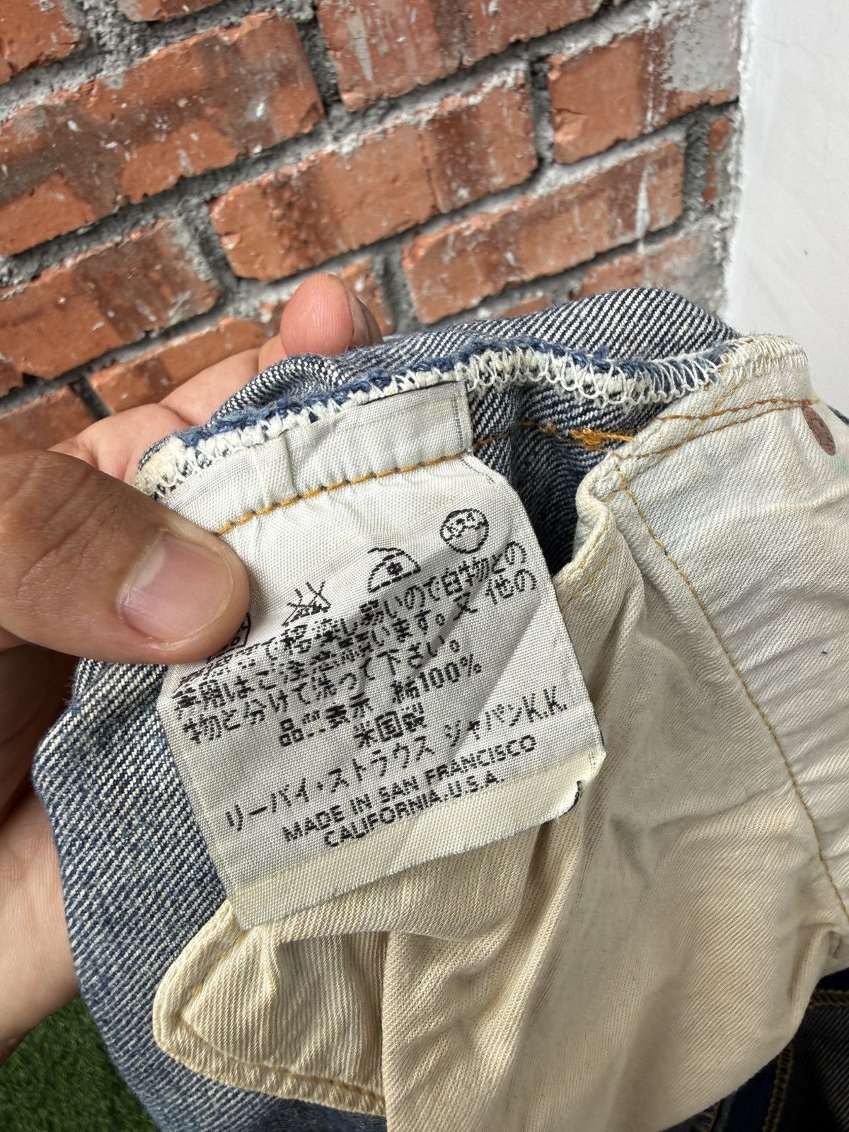 Levi's Vintage Clothing W32x32.5 vintage levi’s 501xx redline distressed Size US 32 / EU 48 - 11 Thumbnail