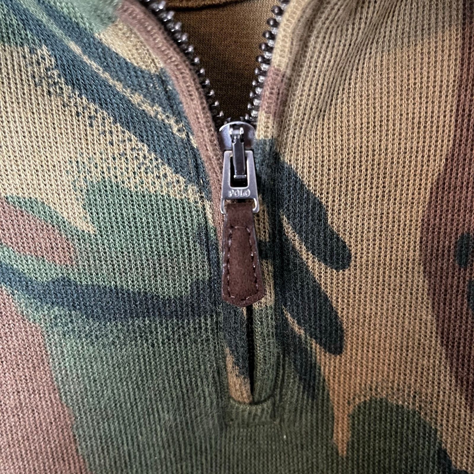 Polo Ralph Lauren Polo Ralph Lauren Camo Quarter-Zip Jacket Size US M / EU 48-50 / 2 - 5 Thumbnail