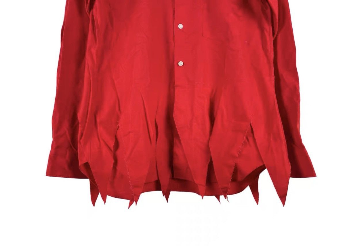 Comme des Garcons Comme des Garçons CDG Sawtooth Hem Deconstructed Shirt J31 Size US S / EU 44-46 / 1 - 4 Thumbnail