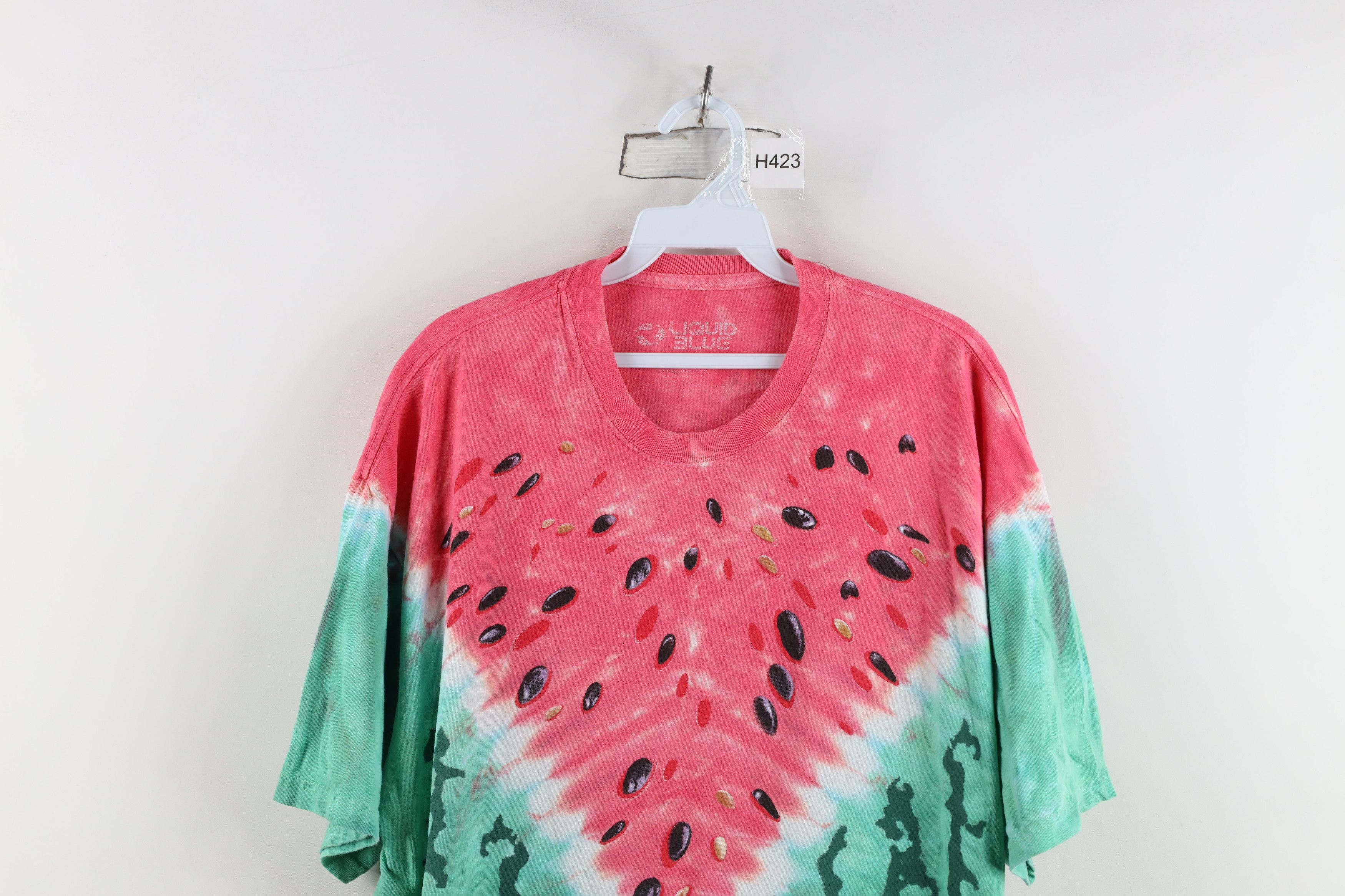 Liquid Blue Vintage Y2K 2004 Liquid Blue All Over Print T-Shirt Cotton Size US XXL / EU 58 / 5 - 2 Thumbnail