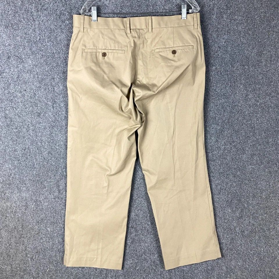 Gap Gap Khakis Pants Men's 34x30 Relaxed Fit Tailored Cotton Size US 34 / EU 50 - 6 Thumbnail