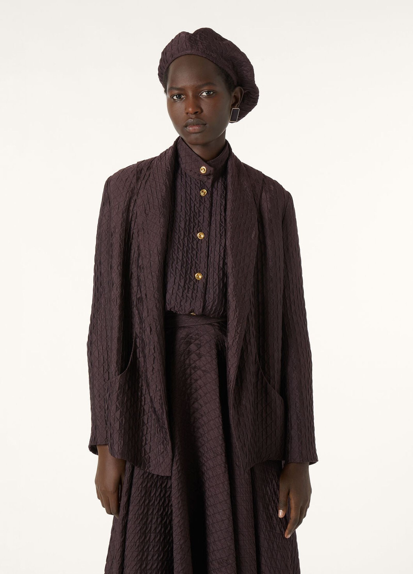 Loro Piana o1srvl11e0526 FAP2983 Annie Jacket in Dark Brown Size M / US 6-8 / IT 42-44 - 5 Thumbnail