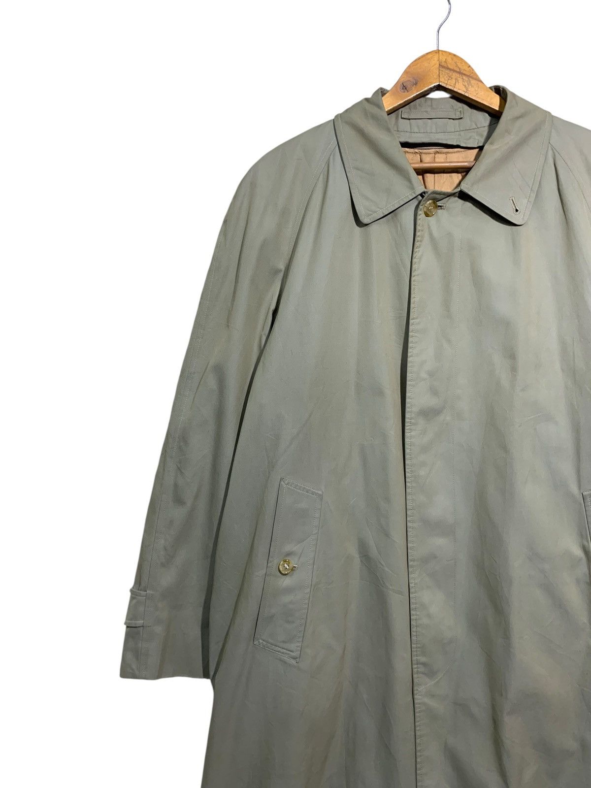Burberry Prorsum 🔥VTG BURBERRYS ENGLAND NOVACHECK OVERCOATS OLIVE Size US L / EU 52-54 / 3 - 5 Thumbnail