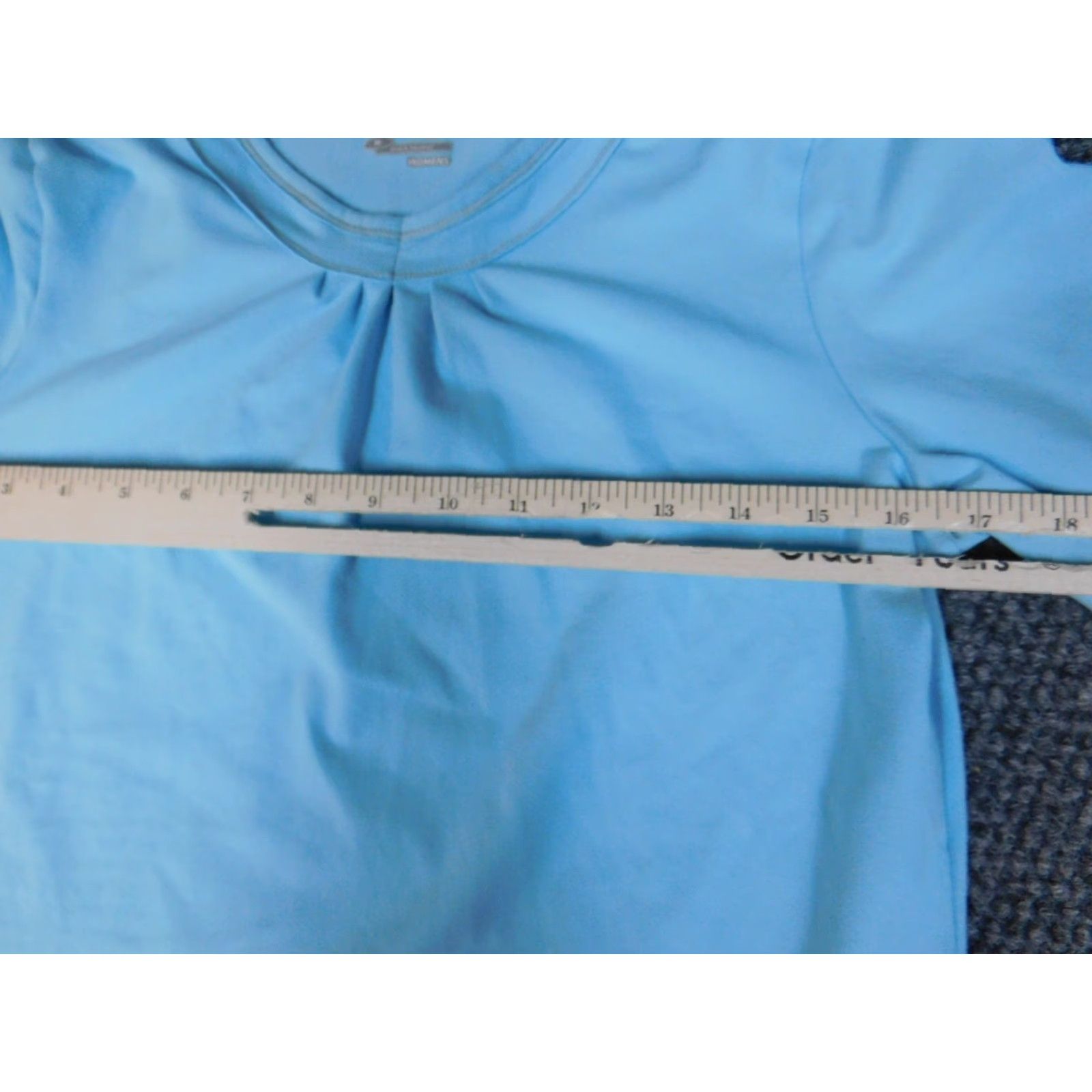 Saucony Saucony Womens Top M Blue Pullover Activewear Stretch Long Sleeve Yoga Cotton Blended Fabric Athletic Regular Women Clothes Mens? Size M / US 6-8 / IT 42-44 - 5 Thumbnail