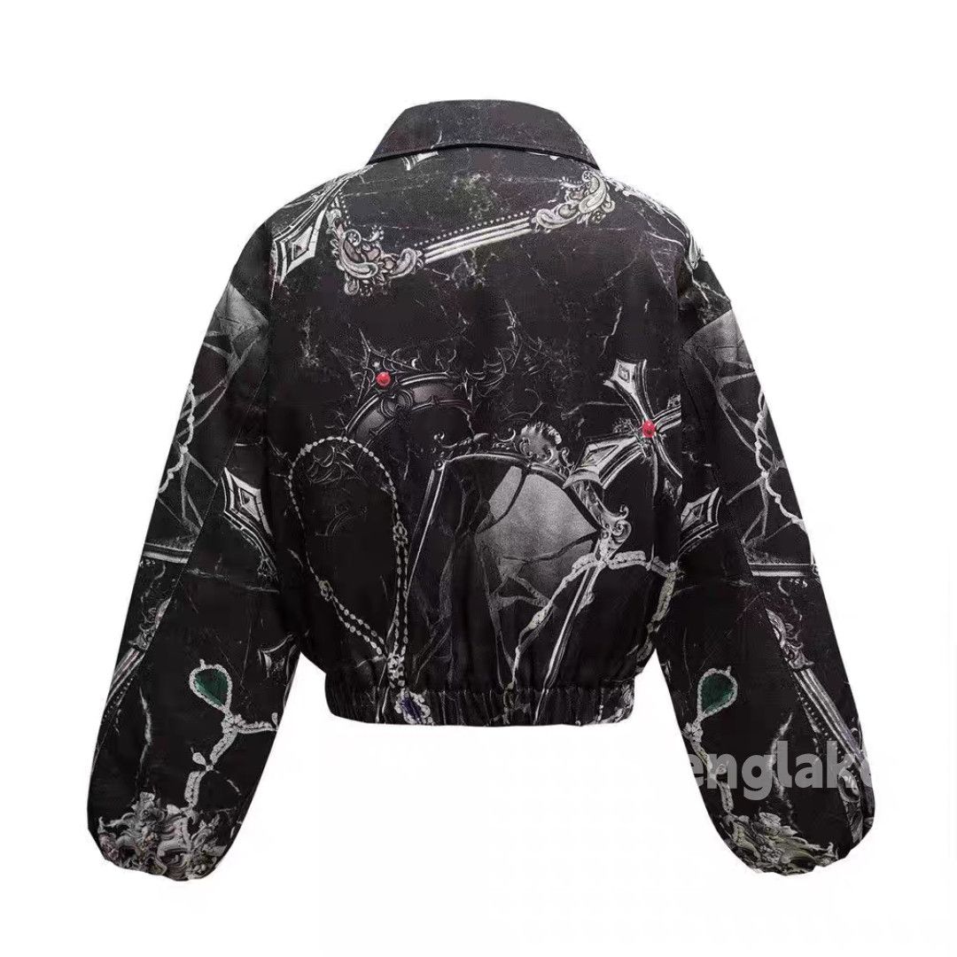 Vintage Unisex outdoor utility Festival digital print hiphop jacket Size US XL / EU 56 / 4 - 4 Thumbnail