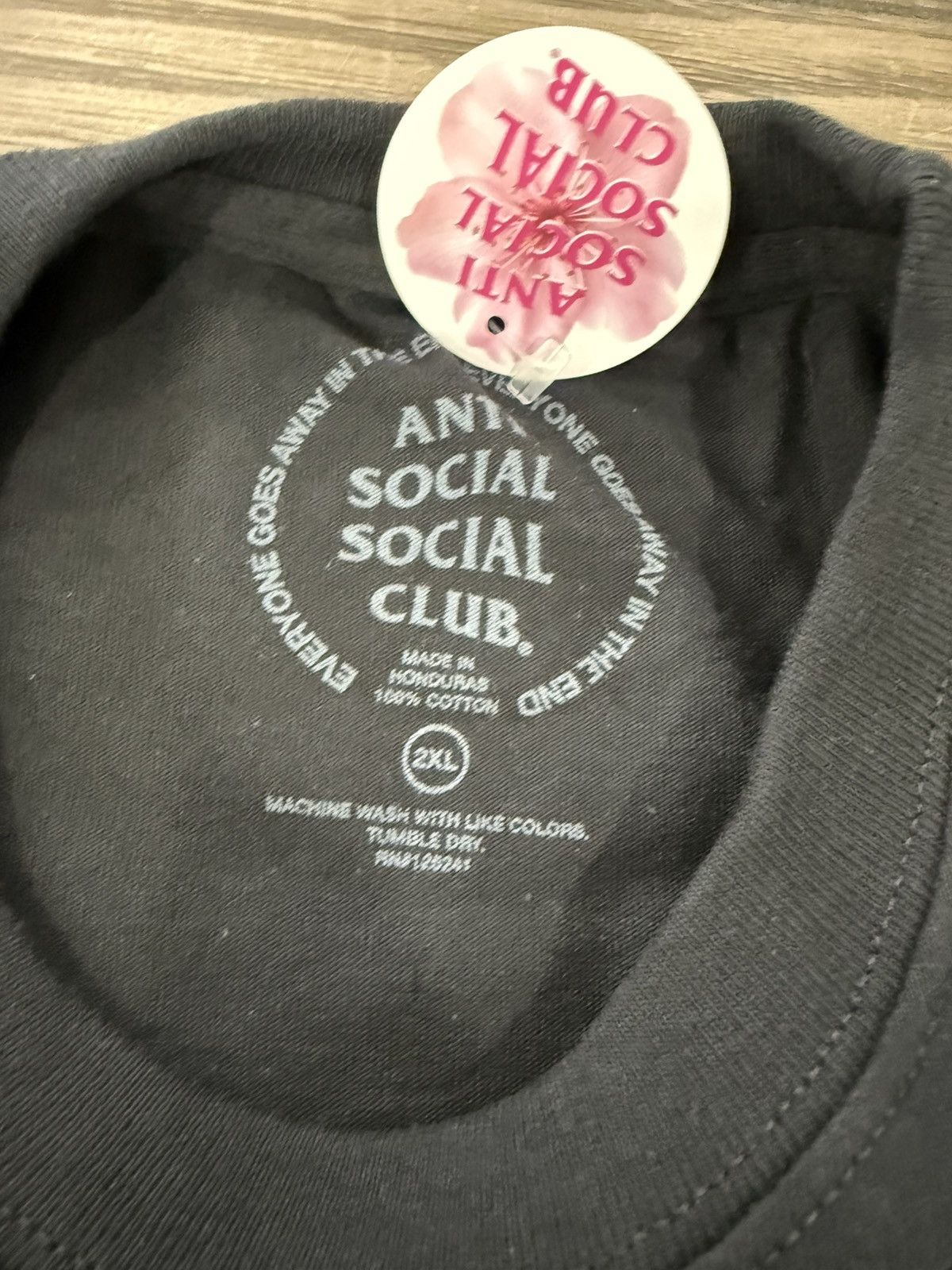 Anti Social Social Club × Neighborhood ☠️ Anti Social Club ASSC x Neighborhood Crossbones Tee 2XL ☠️ Size US XXL / EU 58 / 5 - 5 Thumbnail