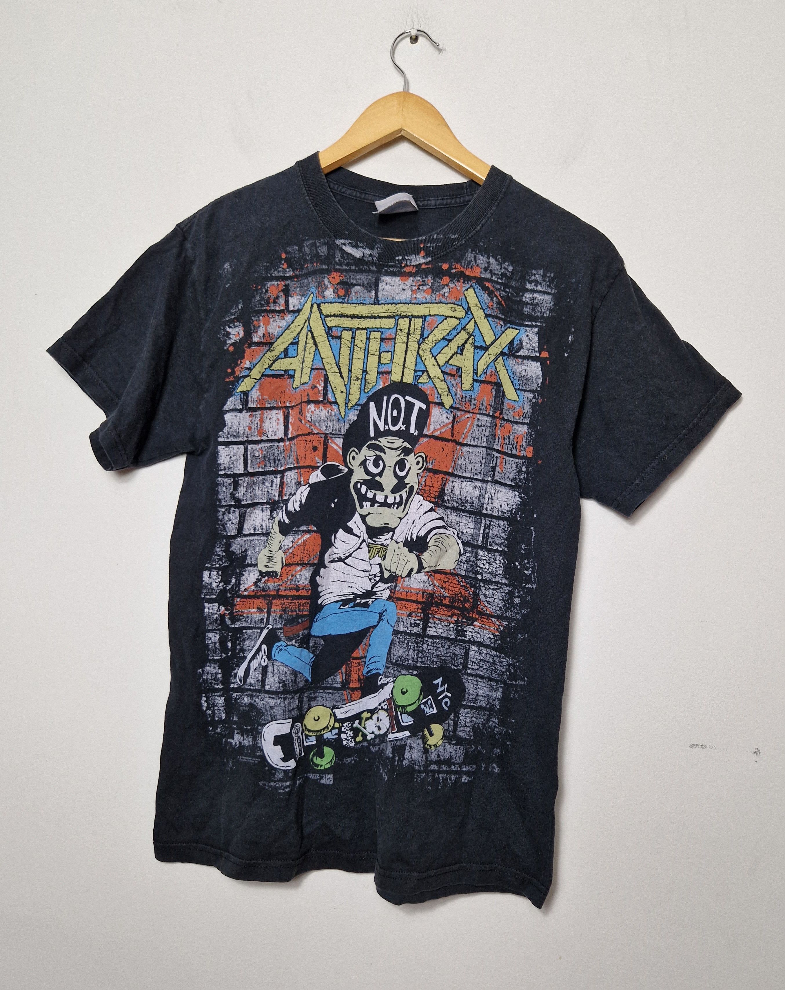 Vintage Anthrax vintage printed tee Size US S / EU 44-46 / 1 - 1 Thumbnail