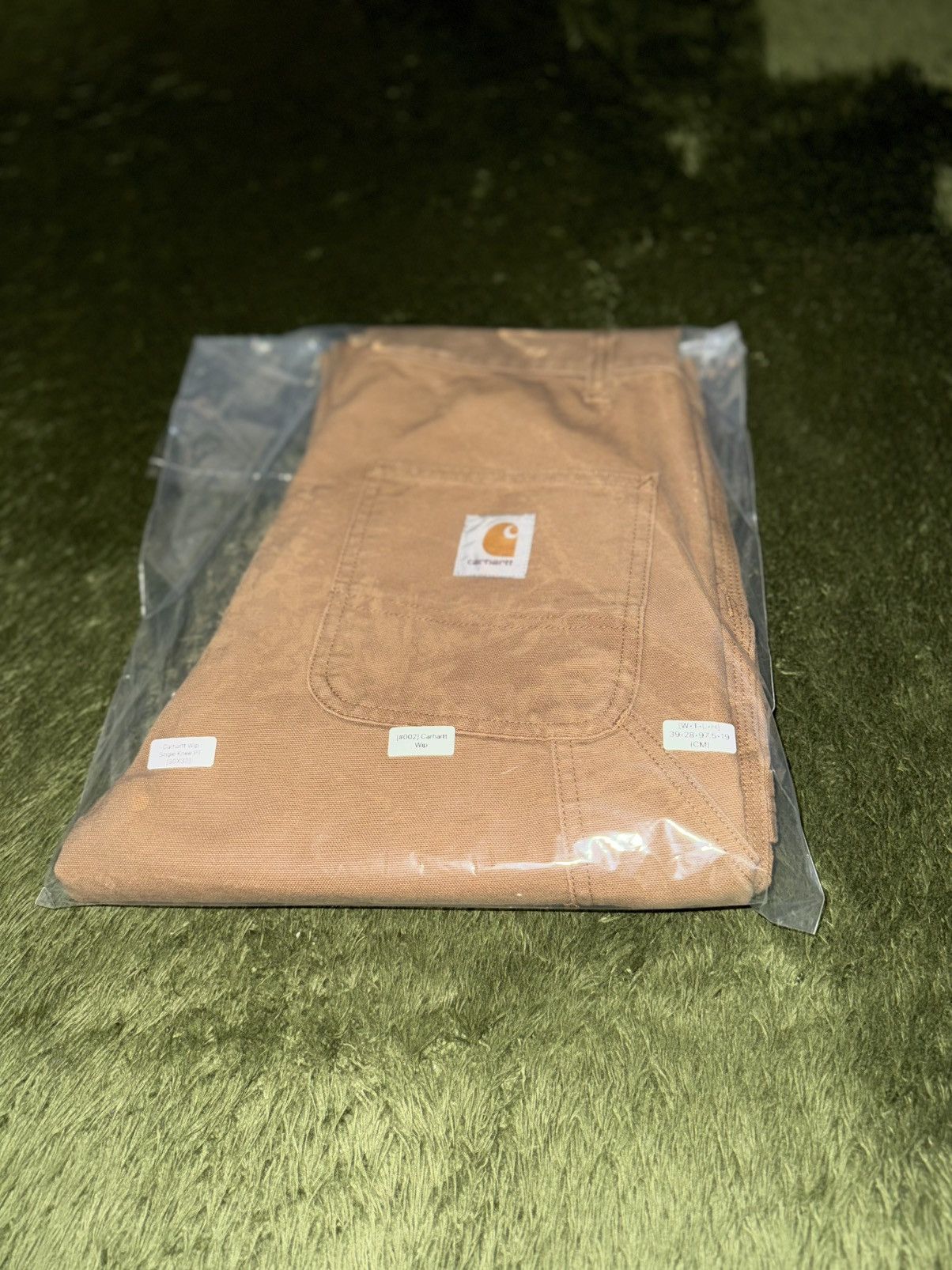 Carhartt Wip [30x32] Carhartt WIP Canvas Single Knee Carpenter Pants Size US 30 / EU 46 - 12 Thumbnail