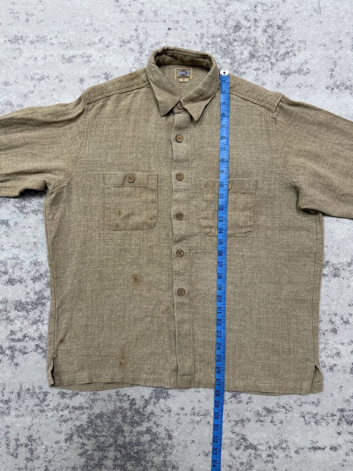 Basco Vintage All American Sportwear Basco Knit Button Up Shirt Size US M / EU 48-50 / 2 - 14 Thumbnail