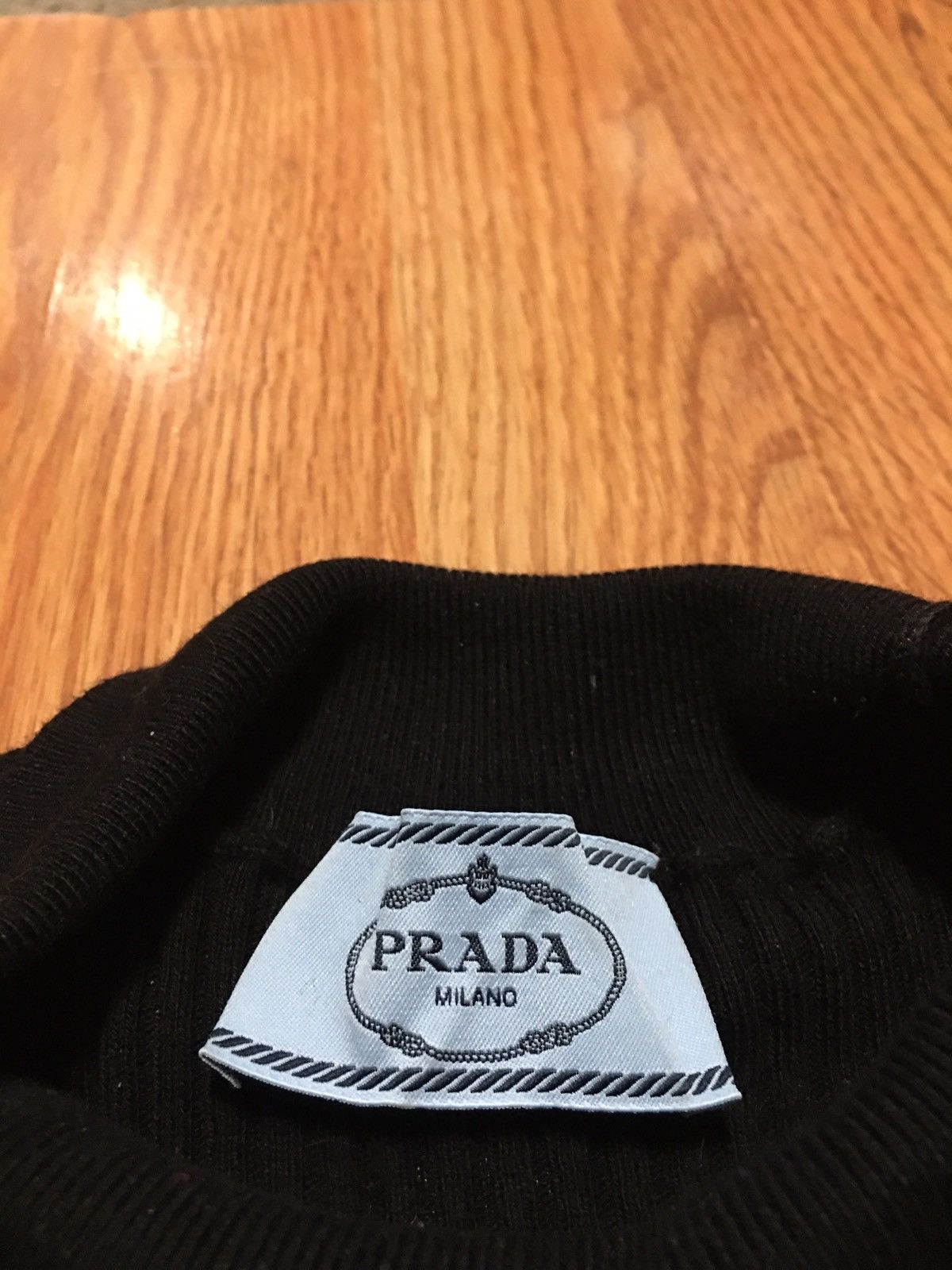 Prada PRADA Black Cotton Light Jumper Sweater Size EU 40 Size S / US 4 / IT 40 - 8 Thumbnail
