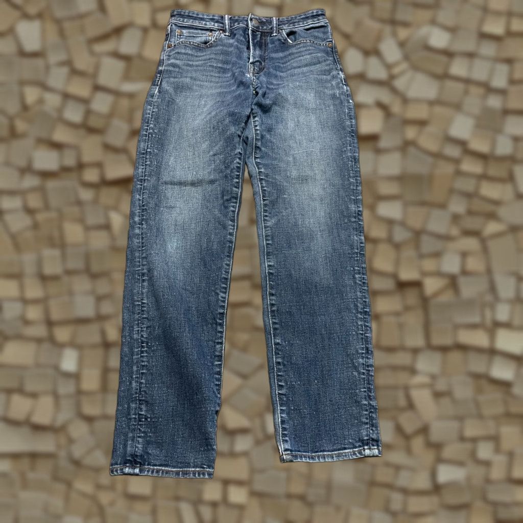 American Eagle Outfitters American Eagle Jeans Womens Size 29x32 Blue Denim Athletic Fit Straight Leg Regular 5-Pocket Size 29" - 1 Thumbnail
