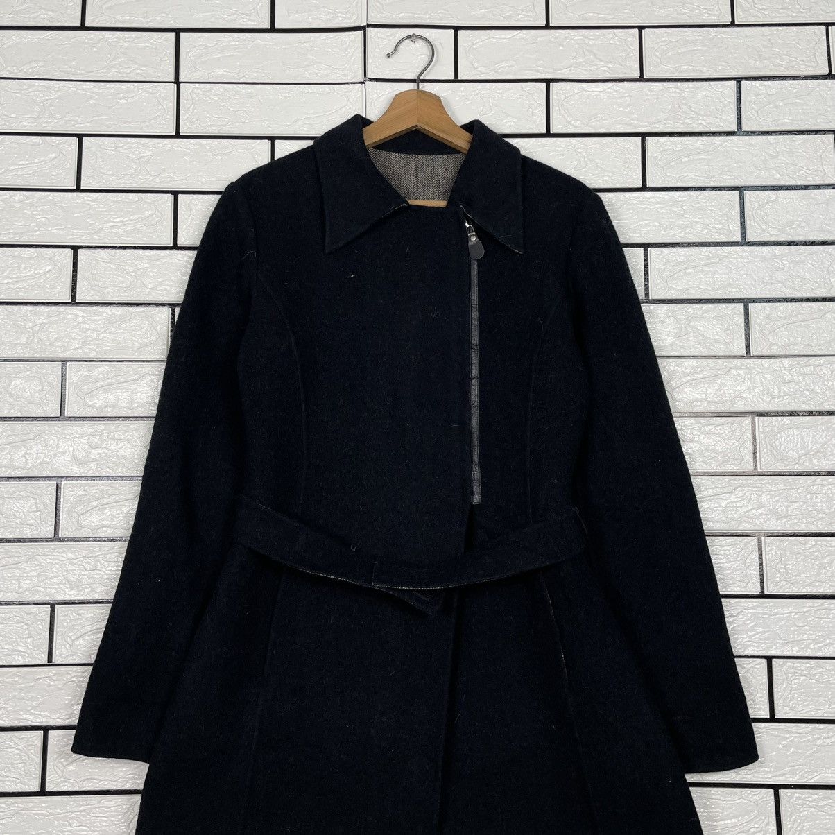 Other Bernard Perris Wool Zipper Coat Size S / US 4 / IT 40 - 3 Thumbnail