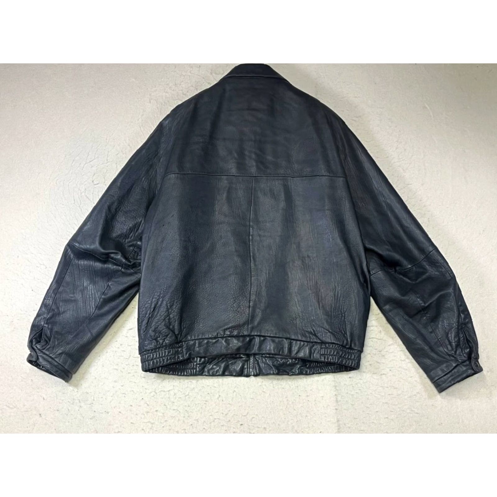 Wilson VINTAGE Wilson Jacket Leather Pelle Studio Thinsulate Ultra Black 2XL Men Size US XXL / EU 58 / 5 - 2 Thumbnail