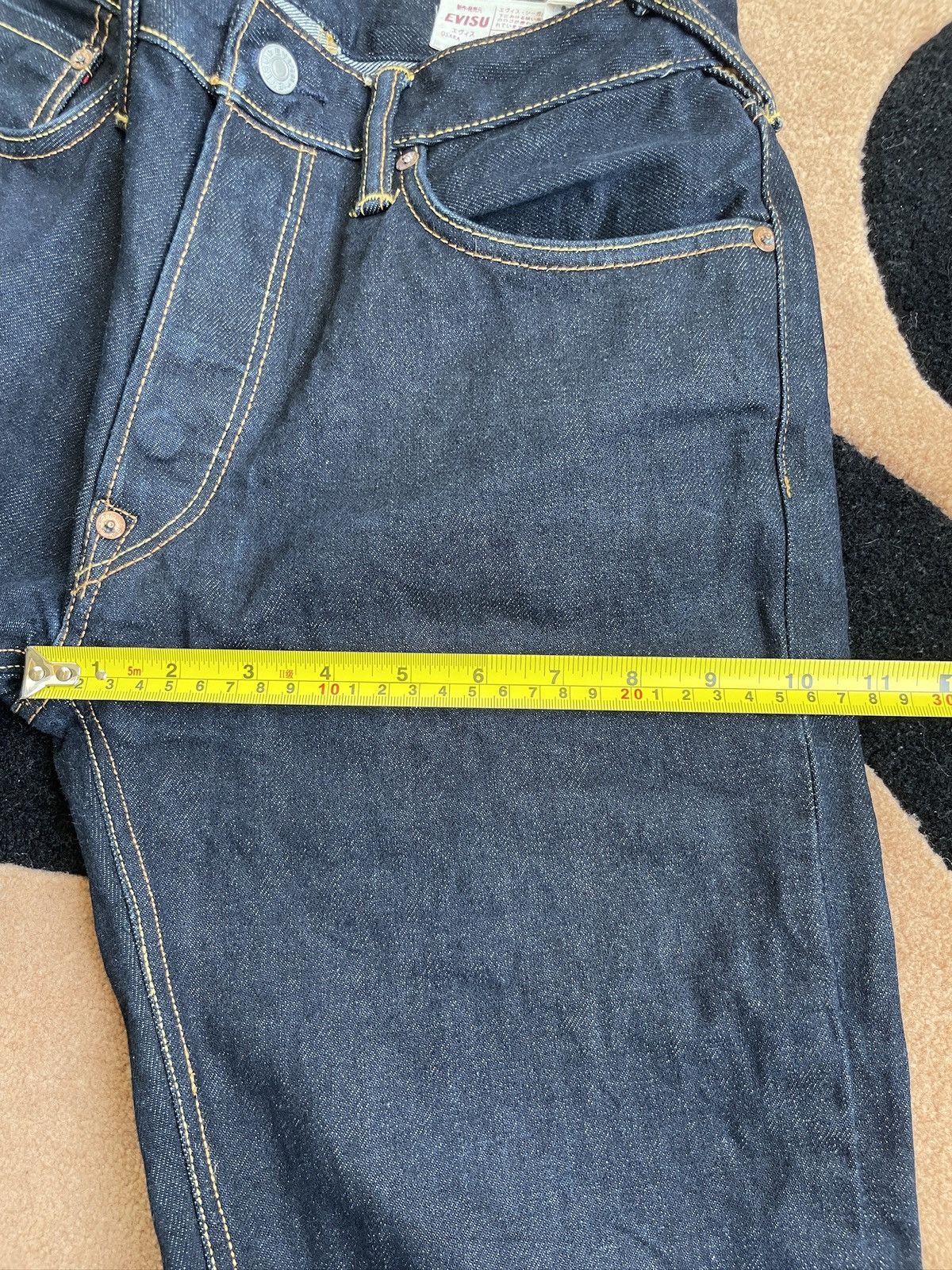 Evisu EVISU embroidery daicock style denim jeans!!size：29 Size US 29 - 11 Thumbnail