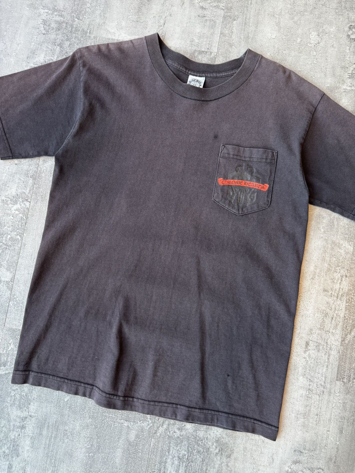 Chrome Hearts Vintage Faded Chrome Hearts Dagger Tee Size US M / EU 48-50 / 2 - 3 Thumbnail