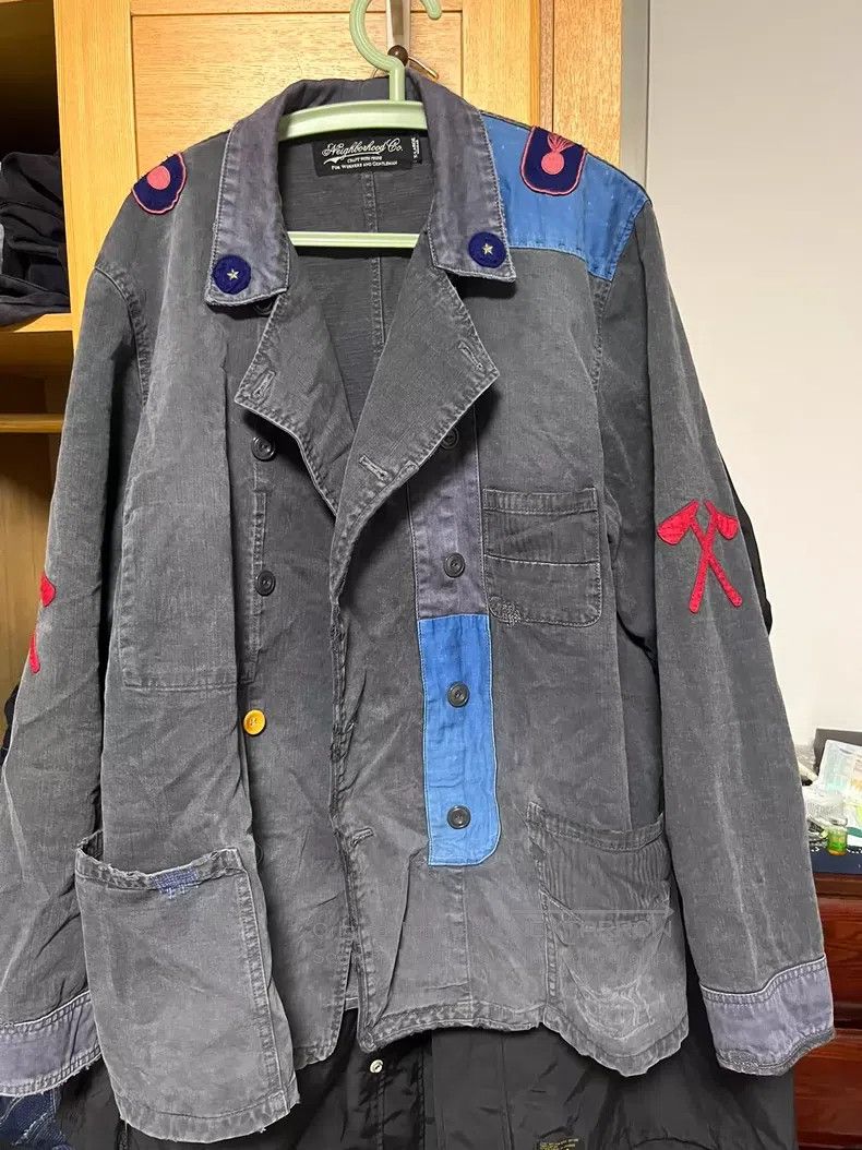 Neighborhood Neighborhood French Workwear Washed Jacket Size US XL / EU 56 / 4 - 1 Thumbnail