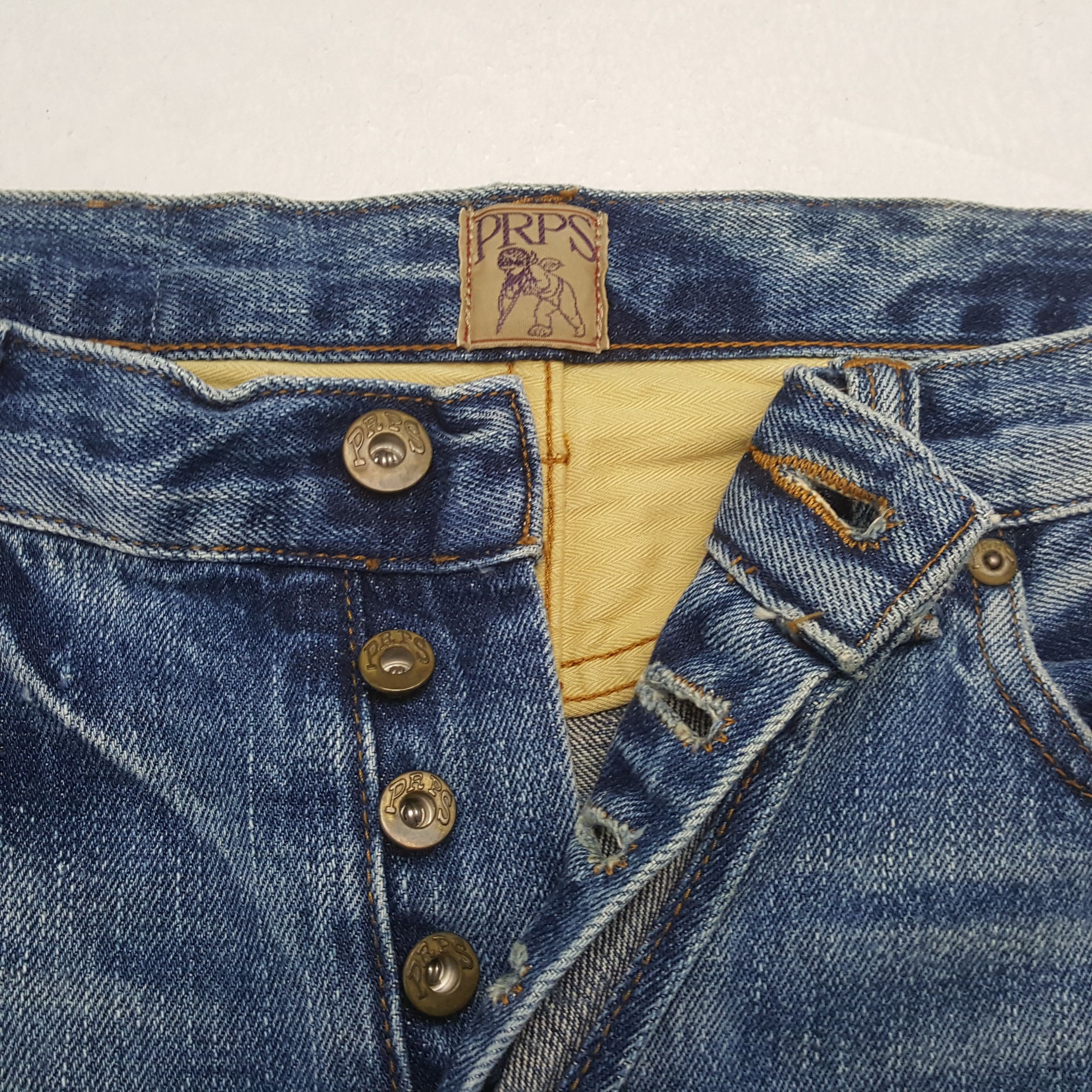 Prps Prps Streetwear Style Jeans C297N16 Size US 31 - 13 Thumbnail