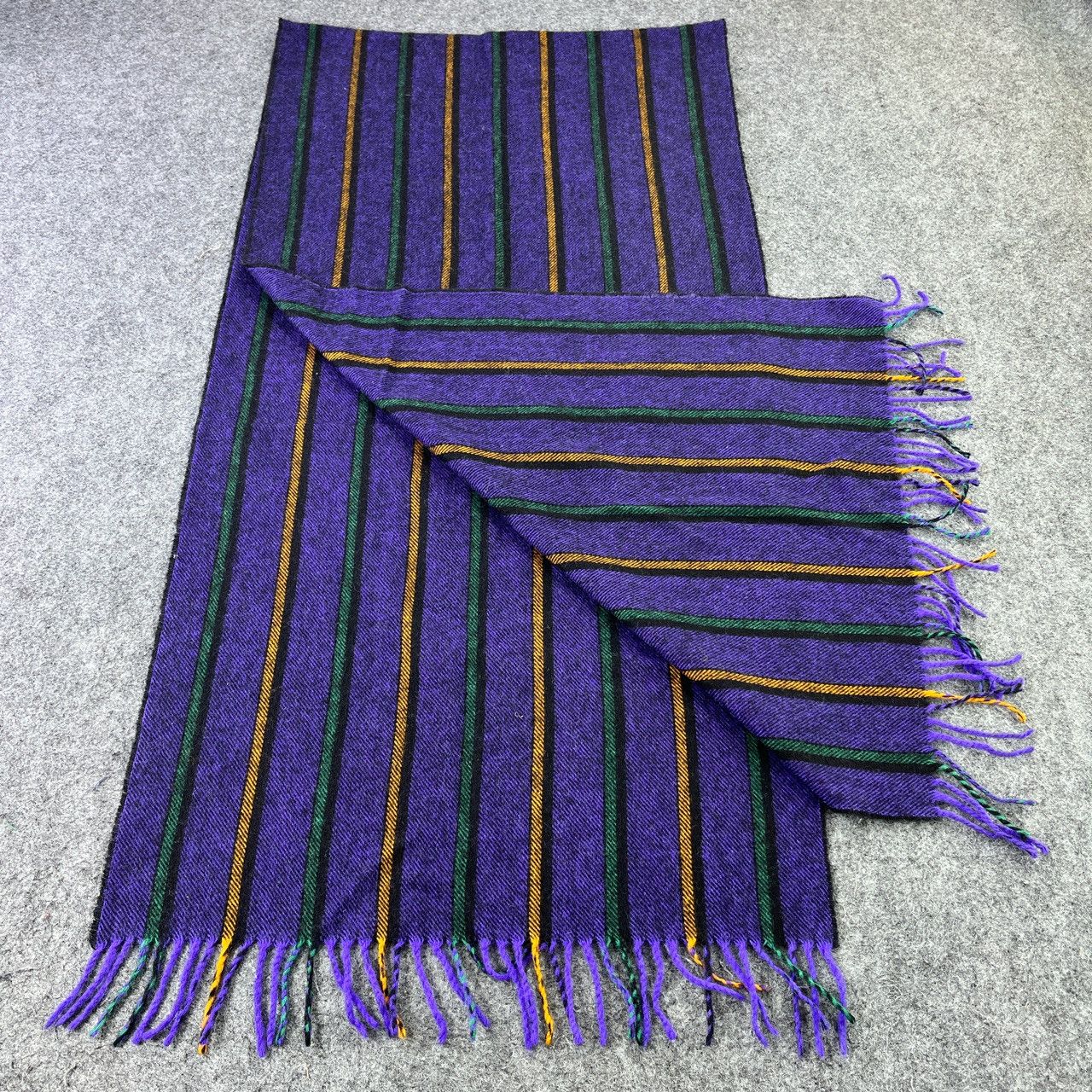 Johnstons Of Elgin × Vintage Johnstons Of Elgin Scarf / Muffler / Neckwear T568 Size ONE SIZE - 4 Thumbnail