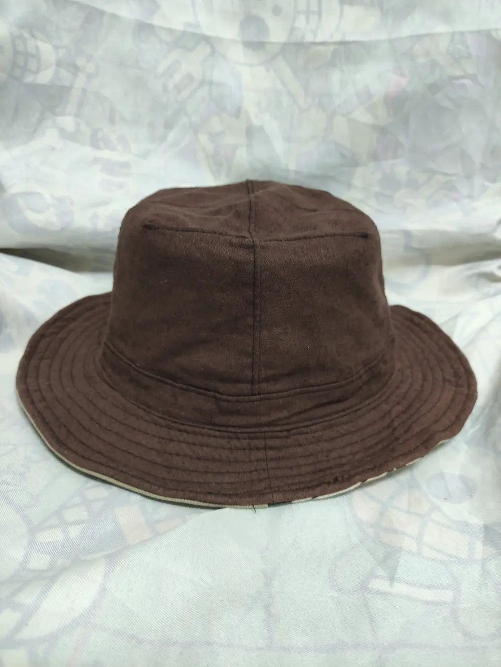 Japanese Brand FCLIFE PATCHWORK MULTI DESIGN REVERSIBLE BUCKET HAT Size ONE SIZE - 3 Thumbnail