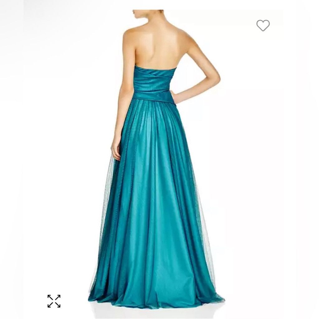 Monique Lhuillier Strapless Tulle Gown - Monique Lhuiller size US 6 Size M / US 6-8 / IT 42-44 - 3 Thumbnail