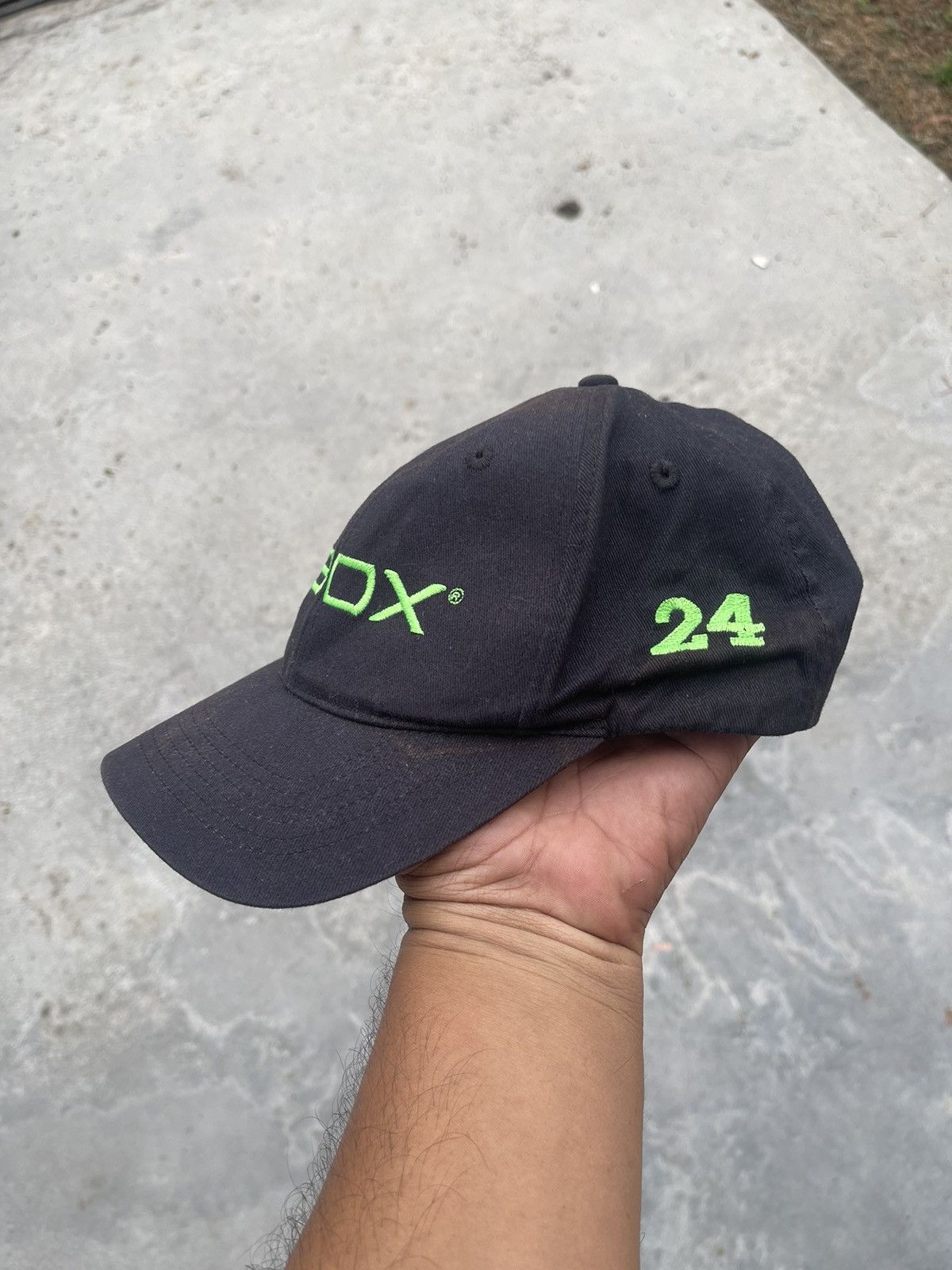 Optic Gaming × Vintage Vintage XBOX Cap Adult Sun Faded Microsoft Sony Sega Gaming Size ONE SIZE - 4 Thumbnail