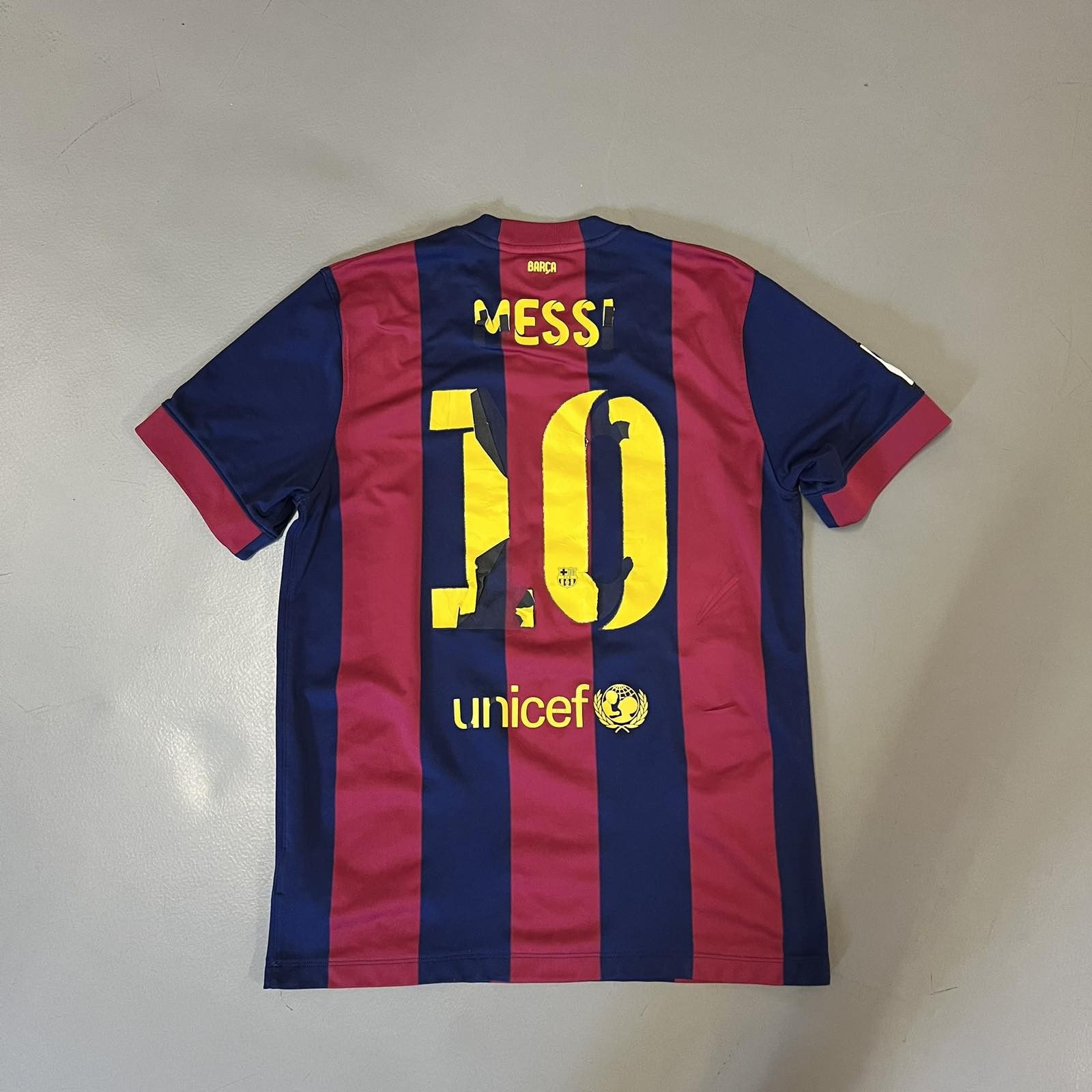 Nike Nike 2014 Lionel Messi Barcelona FC Soccer Jersey Size US L / EU 52-54 / 3 - 1 Thumbnail