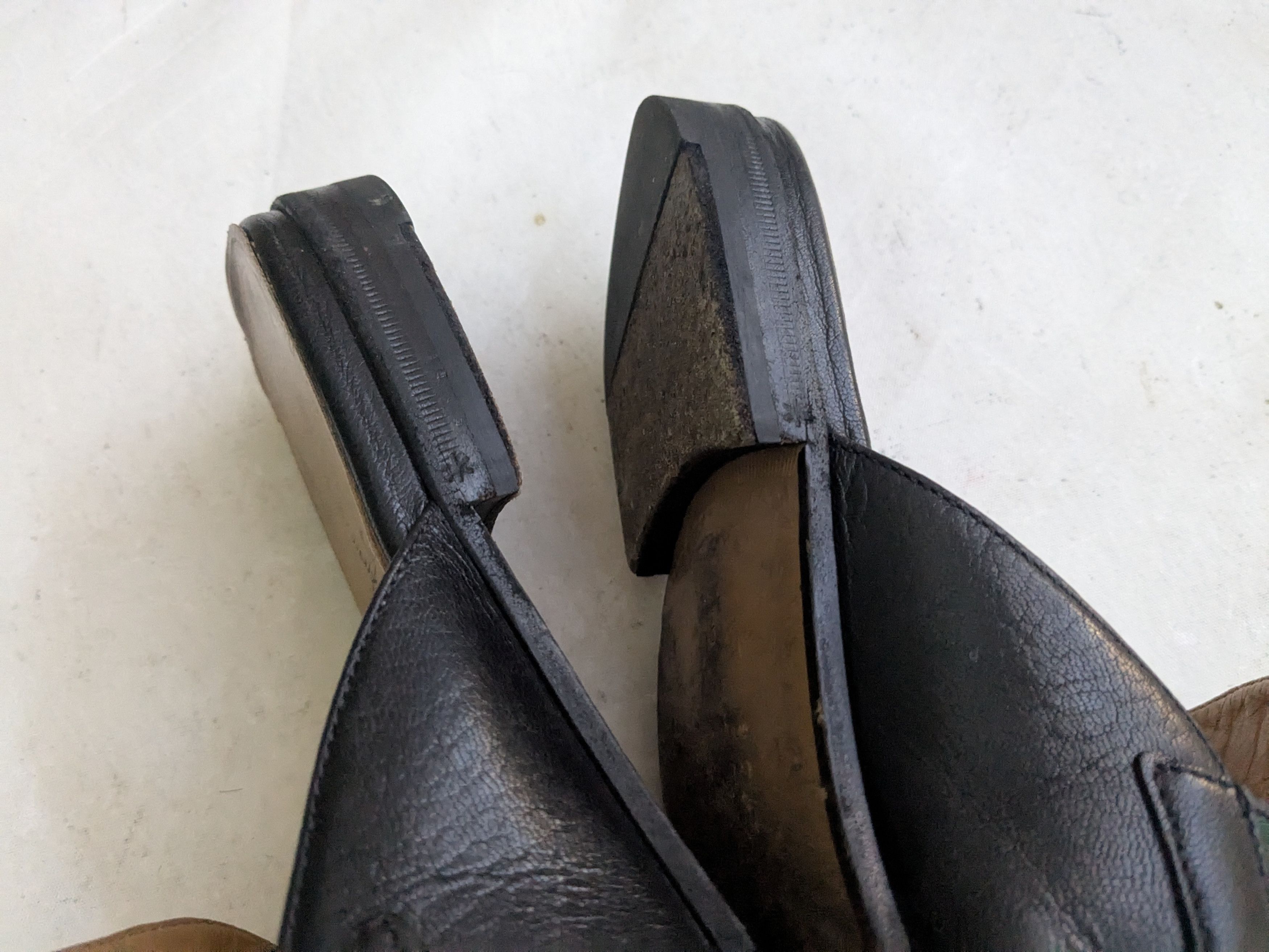 Gucci Gucci Horsebit Loafers Black Leather 8.5 Snaffle Mules Size US 8.5 / EU 41-42 - 13 Thumbnail