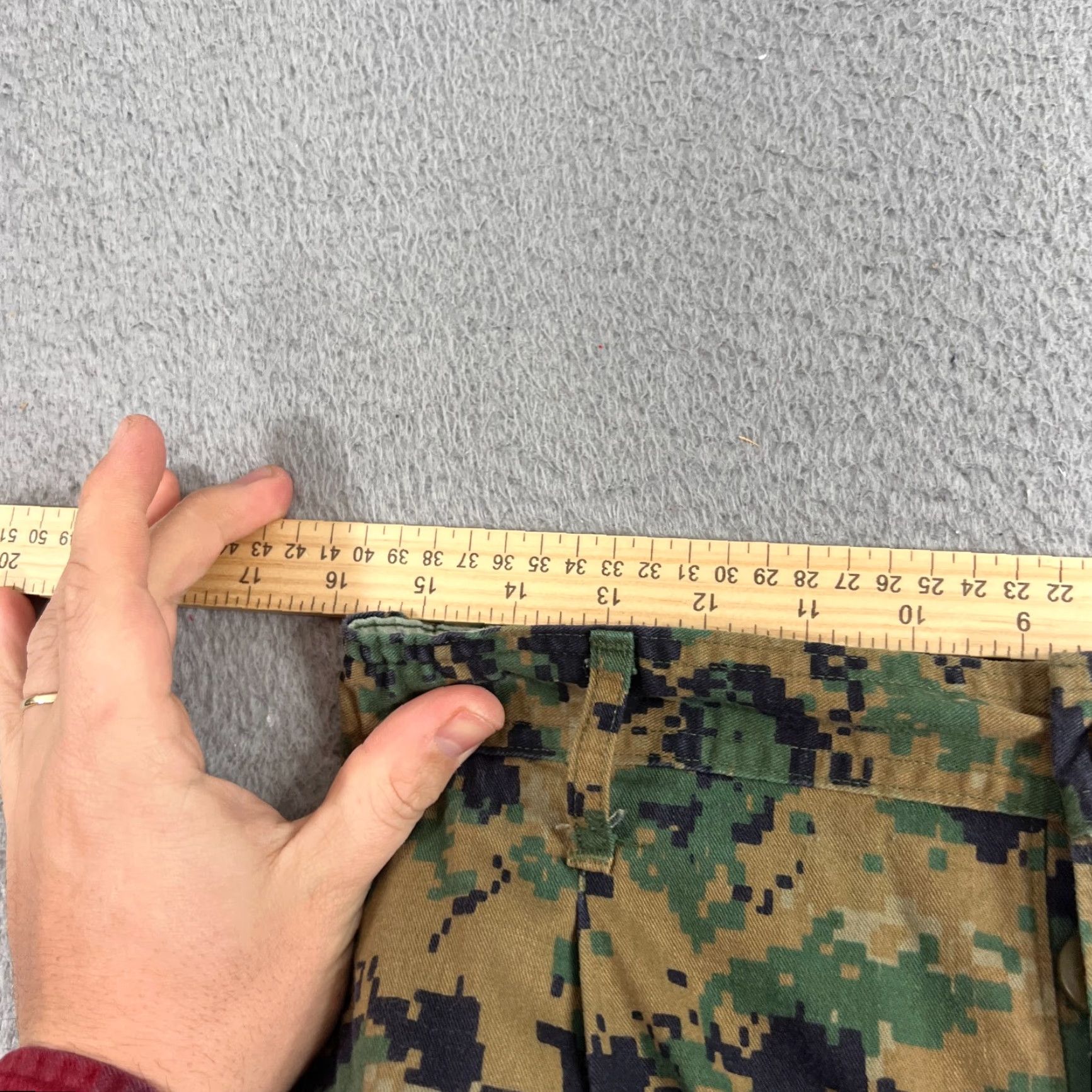 Vintage MCCUU Woodland MARPAT Cargo Pants Mens M Camouflage Workwear Cargo Pockets Straight Leg 32in Inseam Mens Size US 31 - 5 Thumbnail