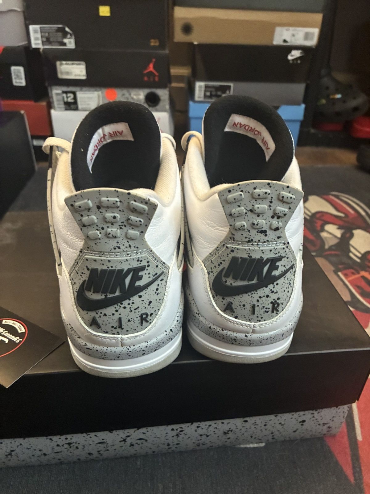 Jordan Brand Jordan 4 white cement 2015 Size US 10.5 / EU 43-44 - 5 Thumbnail