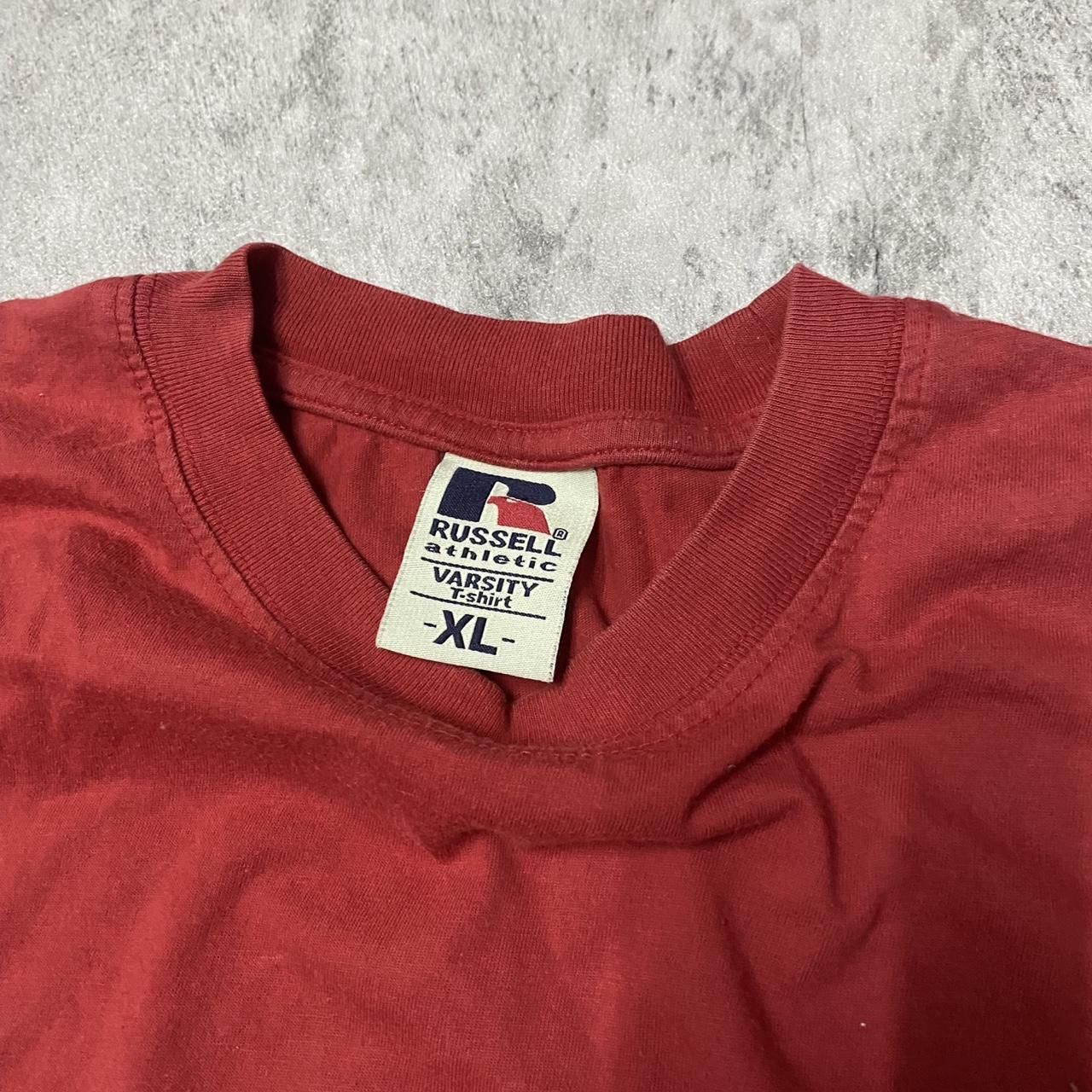Other Russell Athletic red cotton t-shirt Size US XL / EU 56 / 4 - 4 Thumbnail