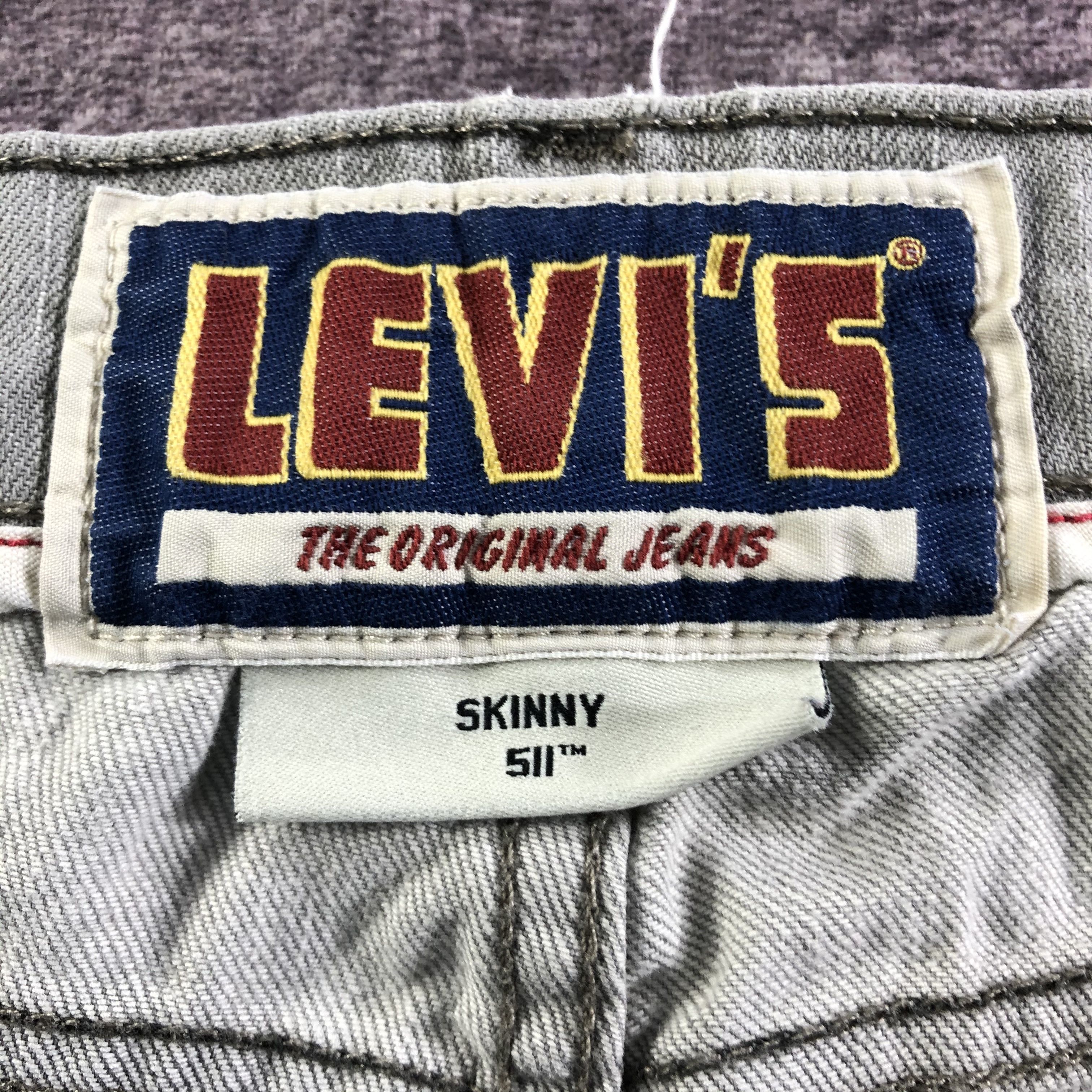 Levi's × Vintage Vintage Levis 511 Jeans-JM3468 Size 30" / US 8 / IT 44 - 10 Thumbnail