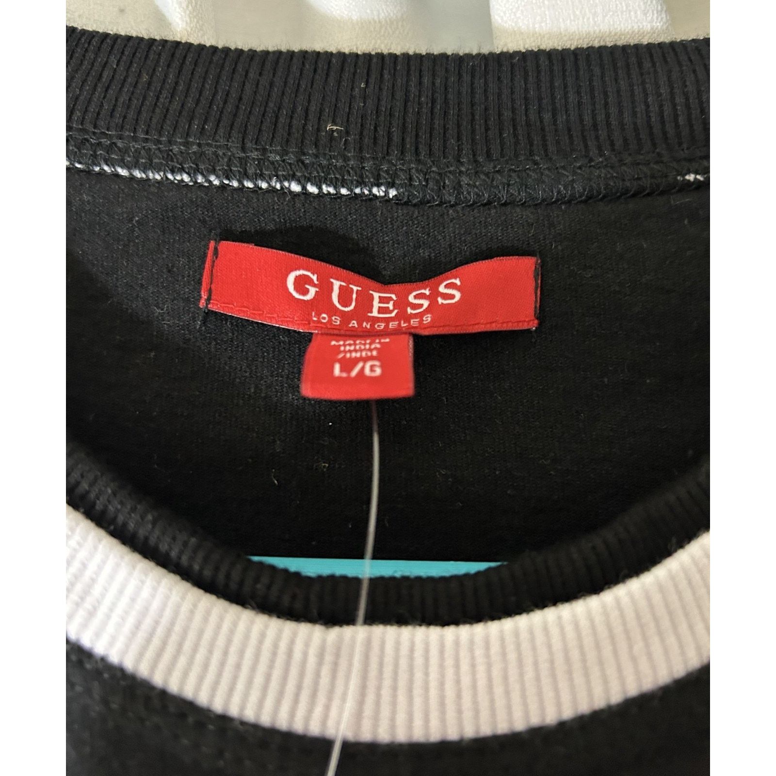 Guess NWT Men's Short Sleeve Guess Black Ringer T-Shirt Size Large Size US L / EU 52-54 / 3 - 4 Thumbnail