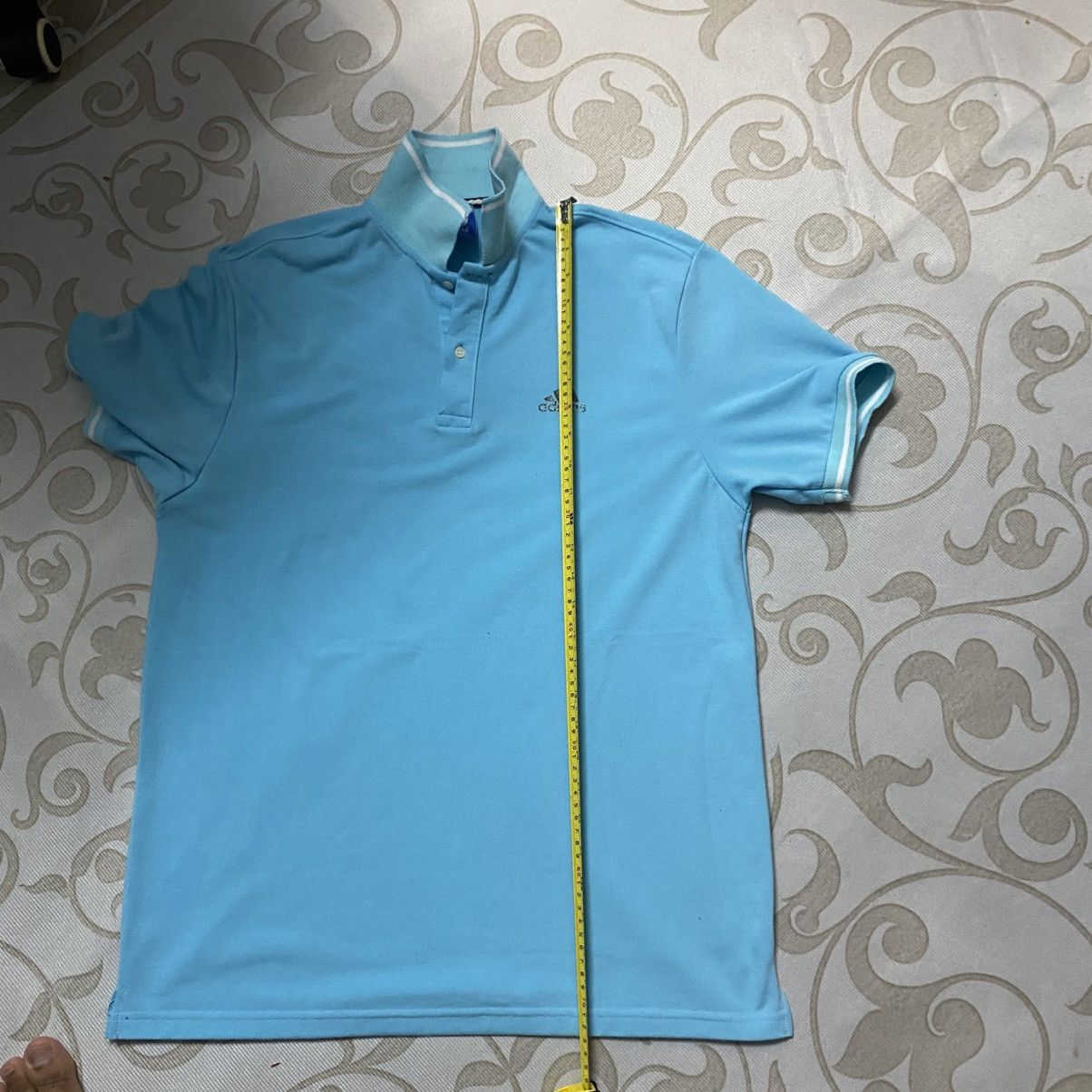 Adidas Adidas Polo Collar Tshirt Size US L / EU 52-54 / 3 - 4 Thumbnail
