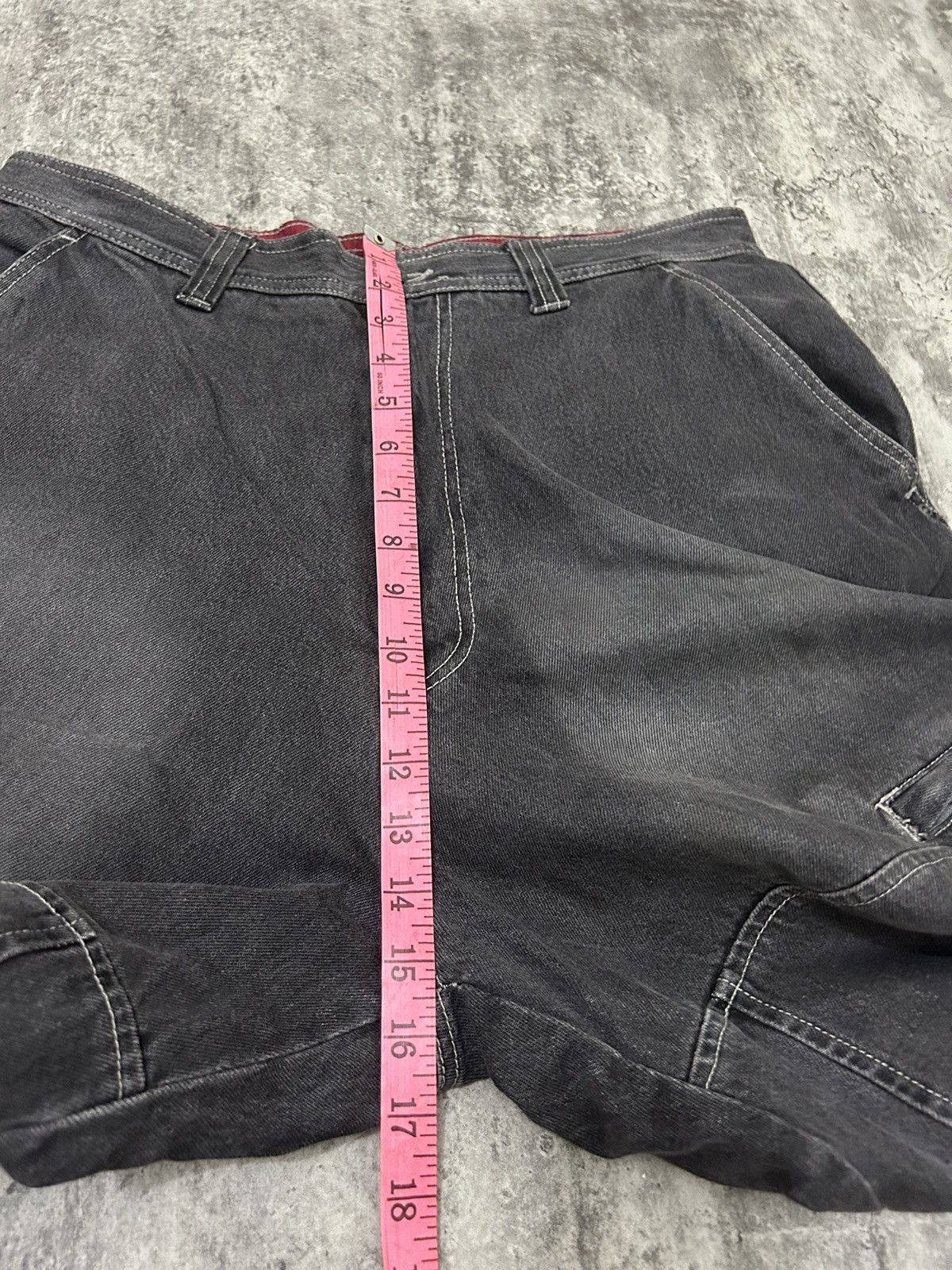 JNCO × Vintage Vintage Pract Denim Cargo Baggy Pants Size US 35 - 14 Thumbnail